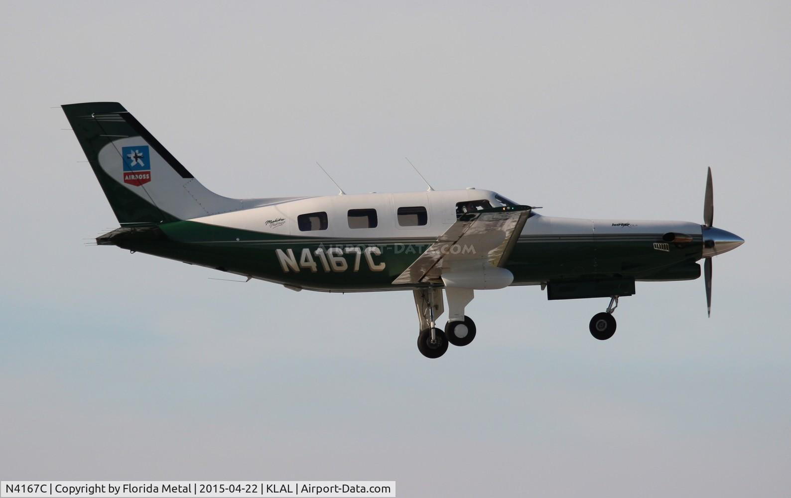 N4167C, 1999 Piper PA-46-350P Malibu Mirage C/N 4636201, SNF LAL 2015