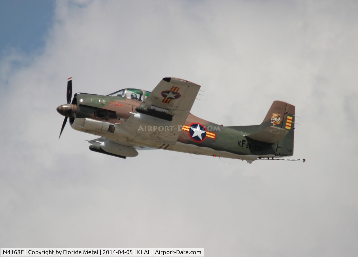 N4168E, 1956 North American T-28C Trojan C/N 252-2, SNF LAL 2014