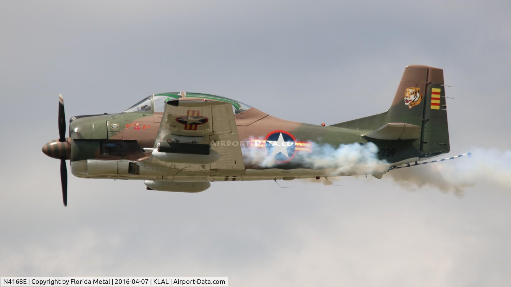 N4168E, 1956 North American T-28C Trojan C/N 252-2, SNF LAL 2016