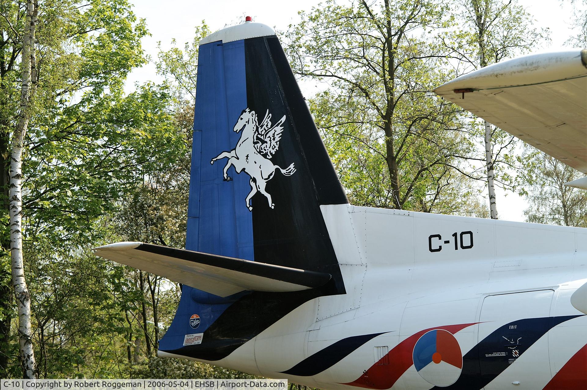 C-10, 1960 Fokker F-27-300M Troopship C/N 10160, PRESERVED.NMM.DUTCH AIR FORCE.DEMO.334 SQD.