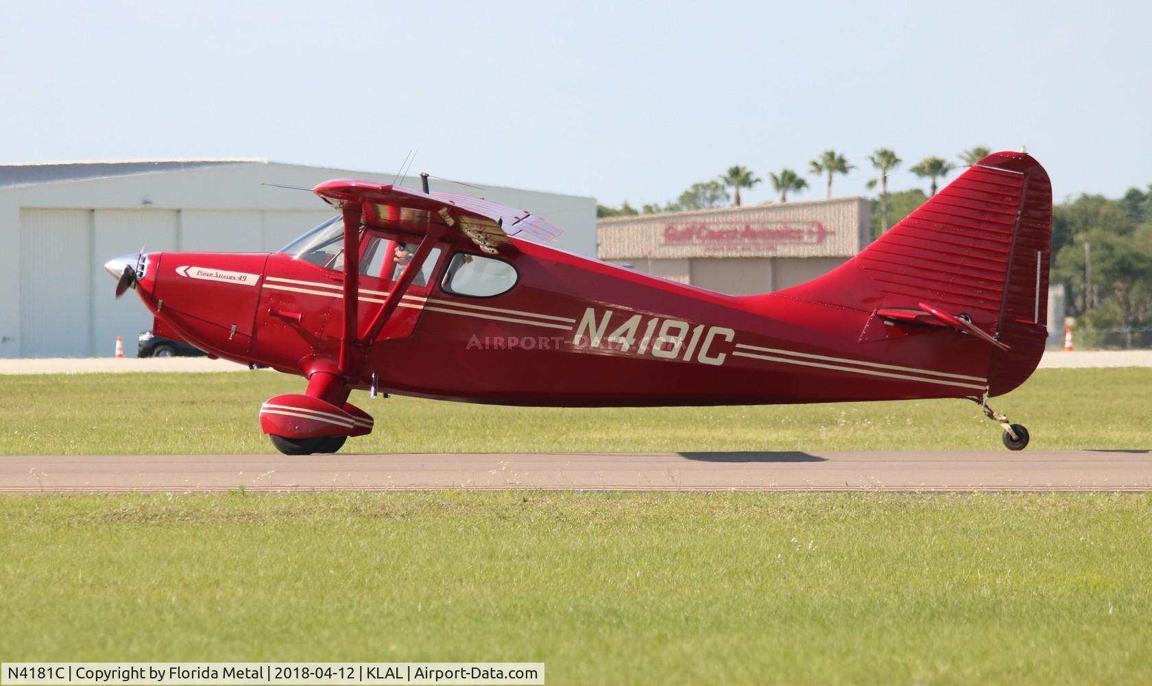 N4181C, 1949 Stinson 108-3 Voyager C/N 108-5181, SNF LAL 2018