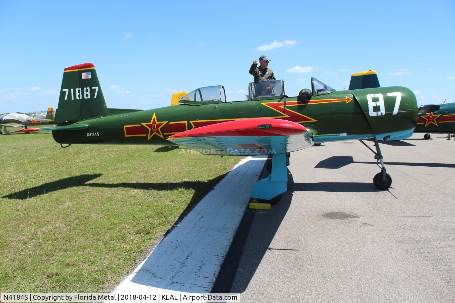 N4184S, 1968 Nanchang CJ-6A C/N 2532044, SNF LAL 2018