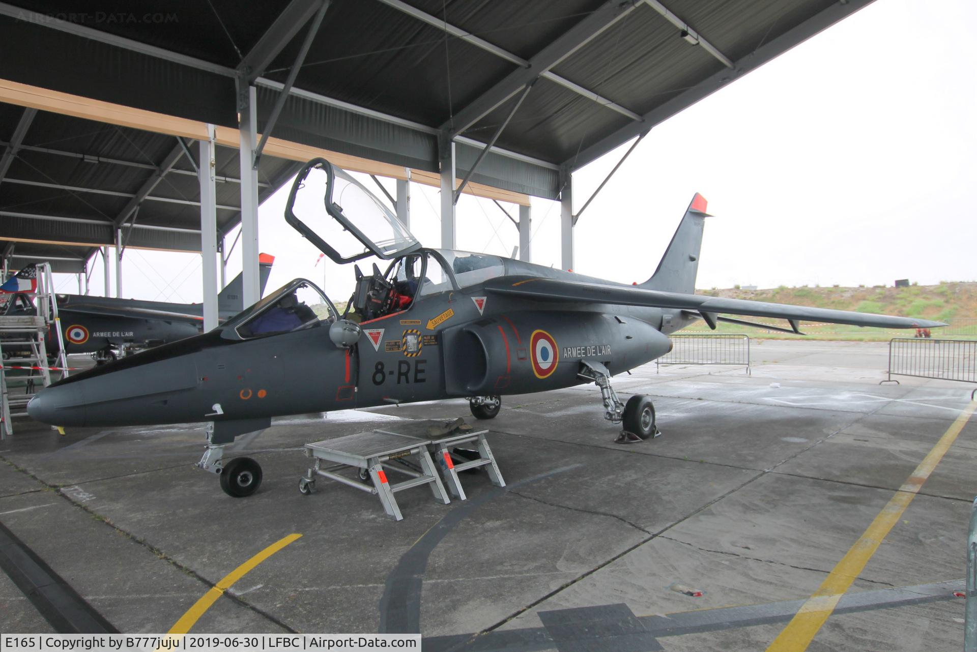 E165, Dassault-Dornier Alpha Jet E C/N E165, at Cazaux Airshow