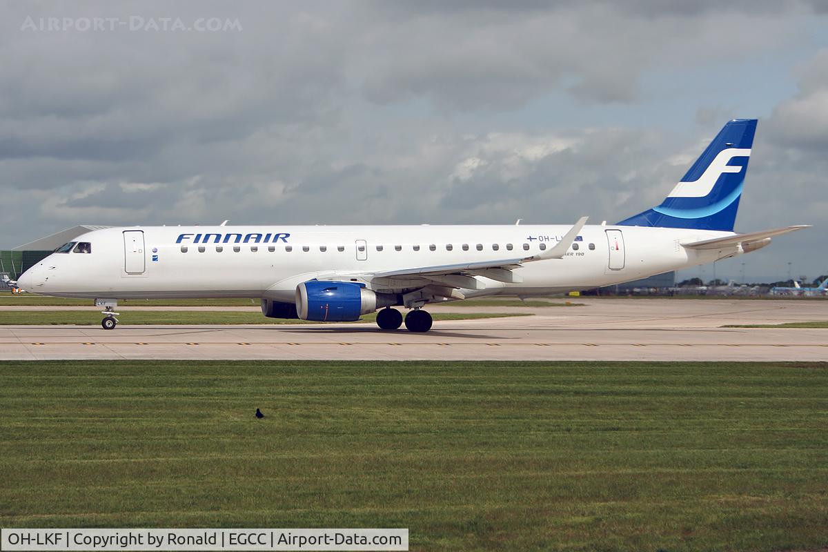 OH-LKF, 2007 Embraer 190LR (ERJ-190-100LR) C/N 19000066, at man