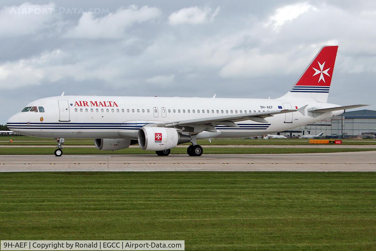 9H-AEF, 2003 Airbus A320-214 C/N 2142, at man