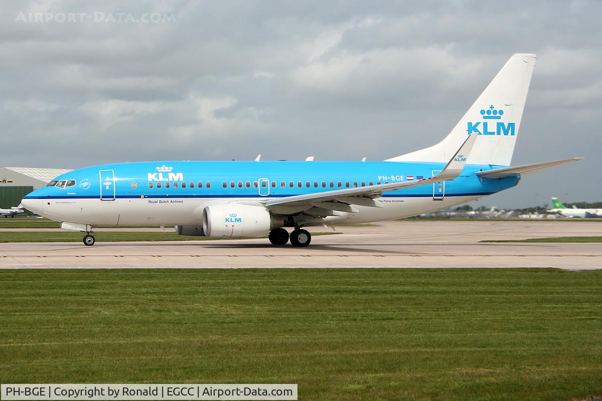 PH-BGE, 2008 Boeing 737-7K2 C/N 30371, at man