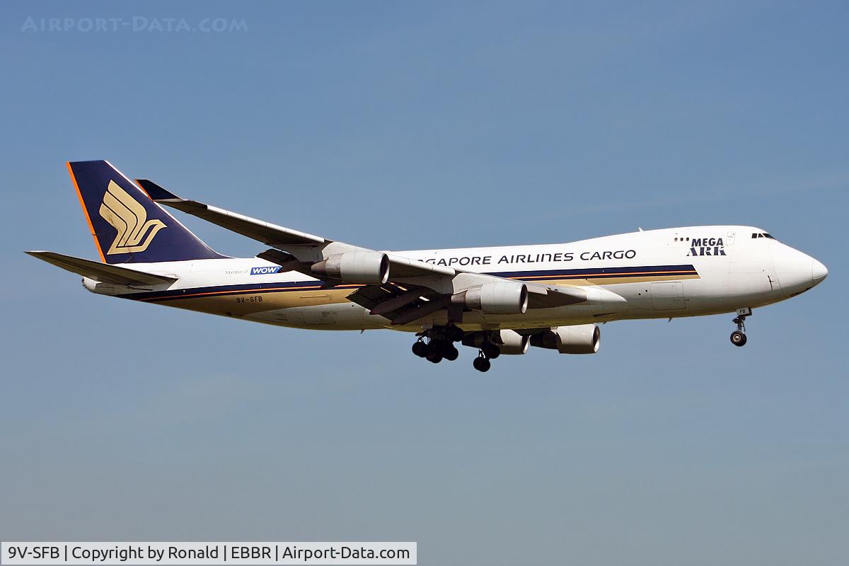 9V-SFB, 1994 Boeing 747-412F/SCD C/N 26561, at bru