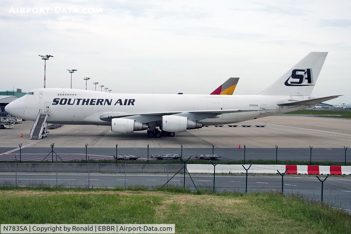N783SA, 1987 Boeing 747-281F C/N 23919, at bru