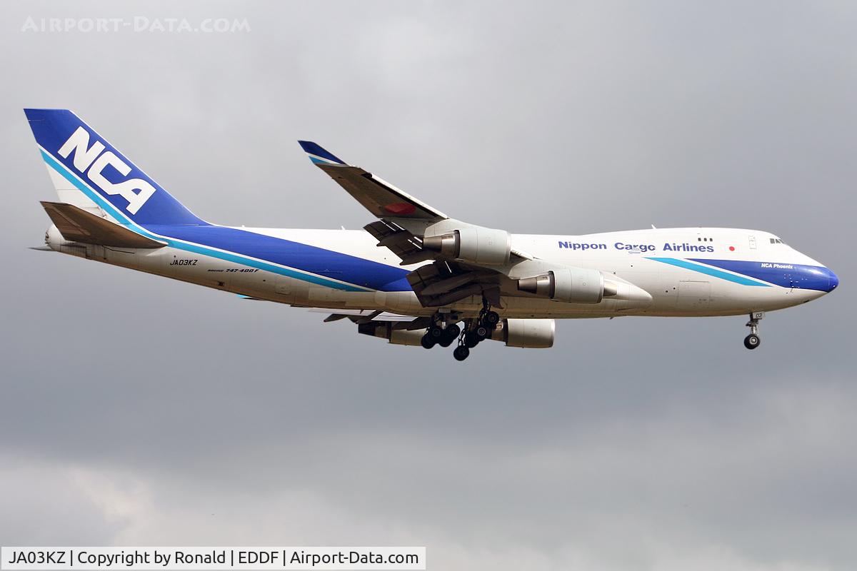 JA03KZ, 2006 Boeing 747-4KZF (SCD) C/N 34018, at fra