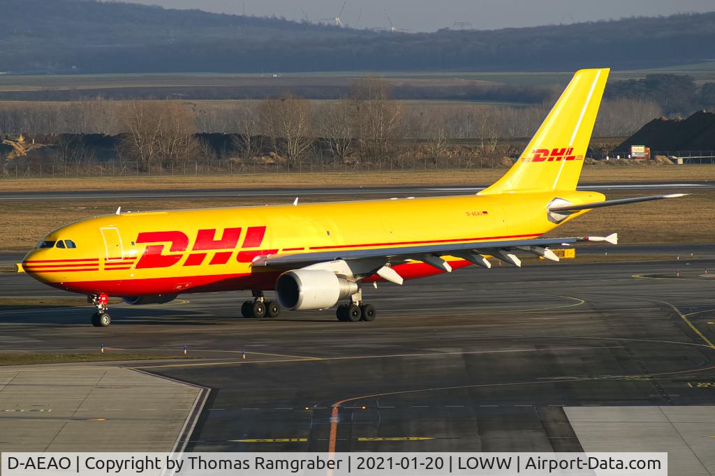 D-AEAO, 1993 Airbus A300B4-622R(F) C/N 711, DHL Airbus A300-600R(F)