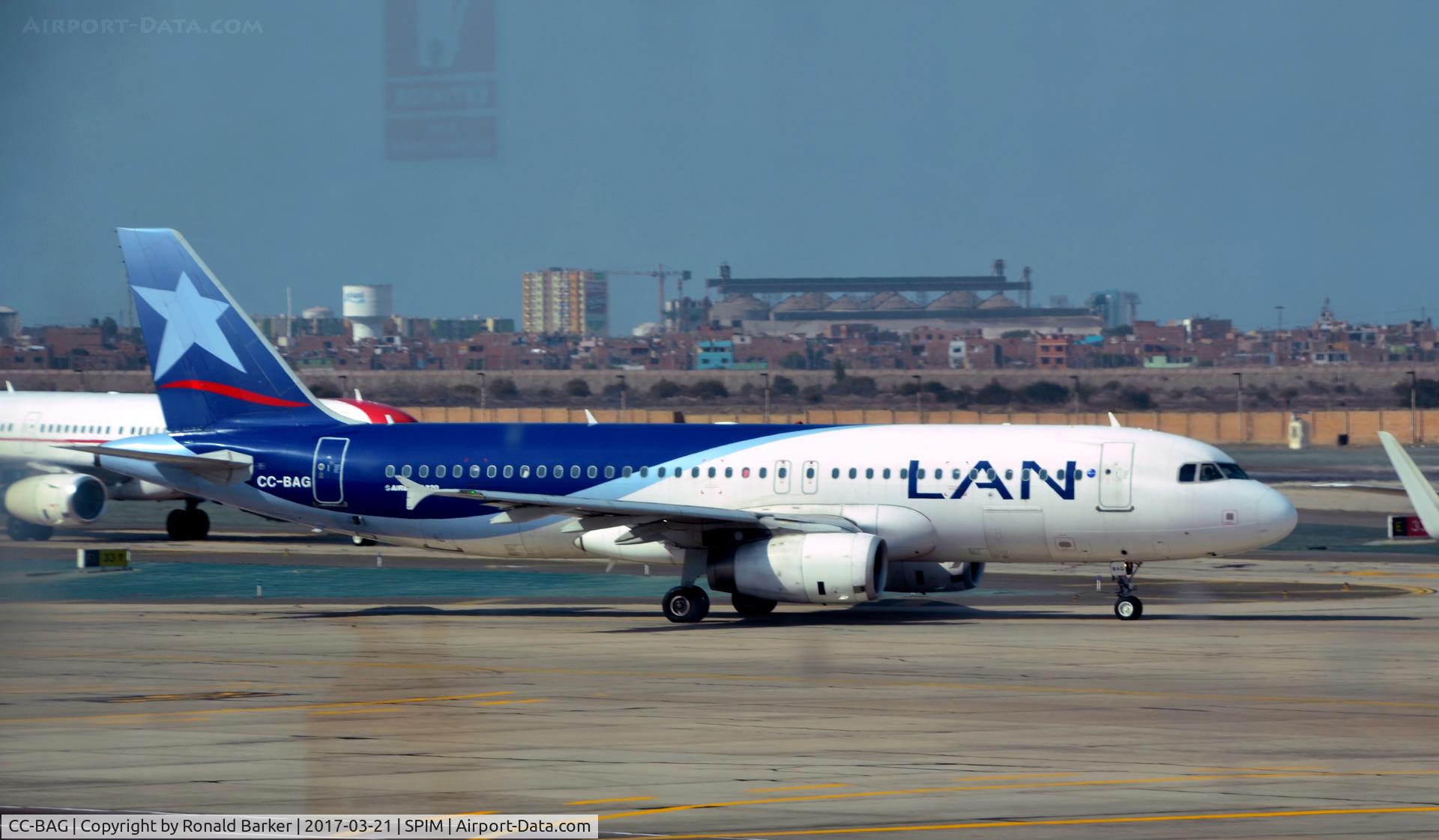 CC-BAG, 2010 Airbus A320-232 C/N 4546, Taxi Lima