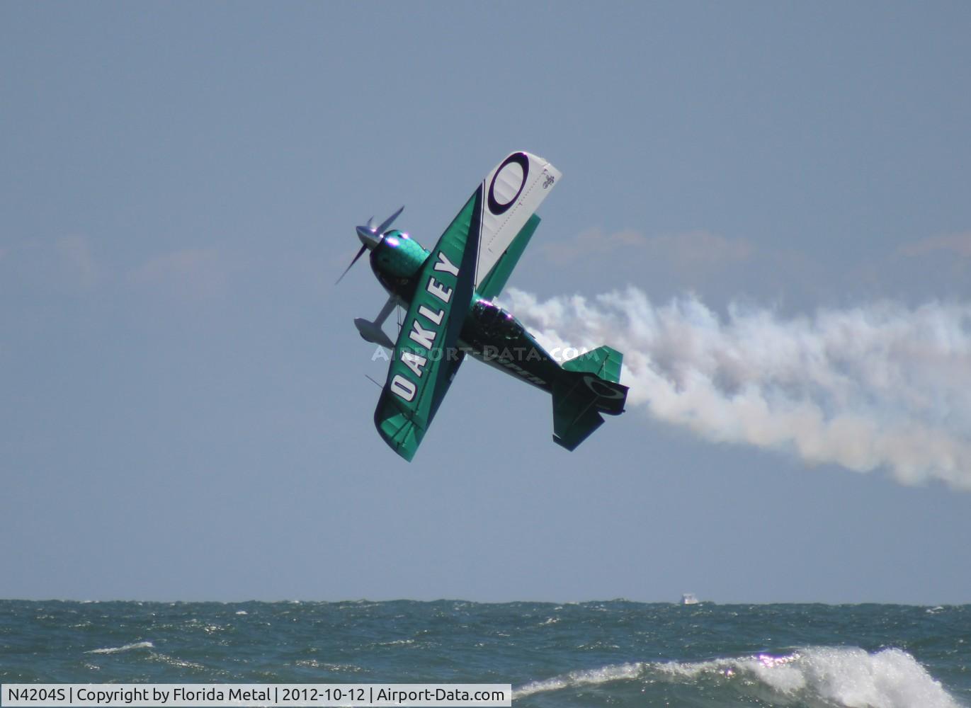 N4204S, 1981 Pitts S-1S Special C/N 025, Daytona Beach Airshow 2012