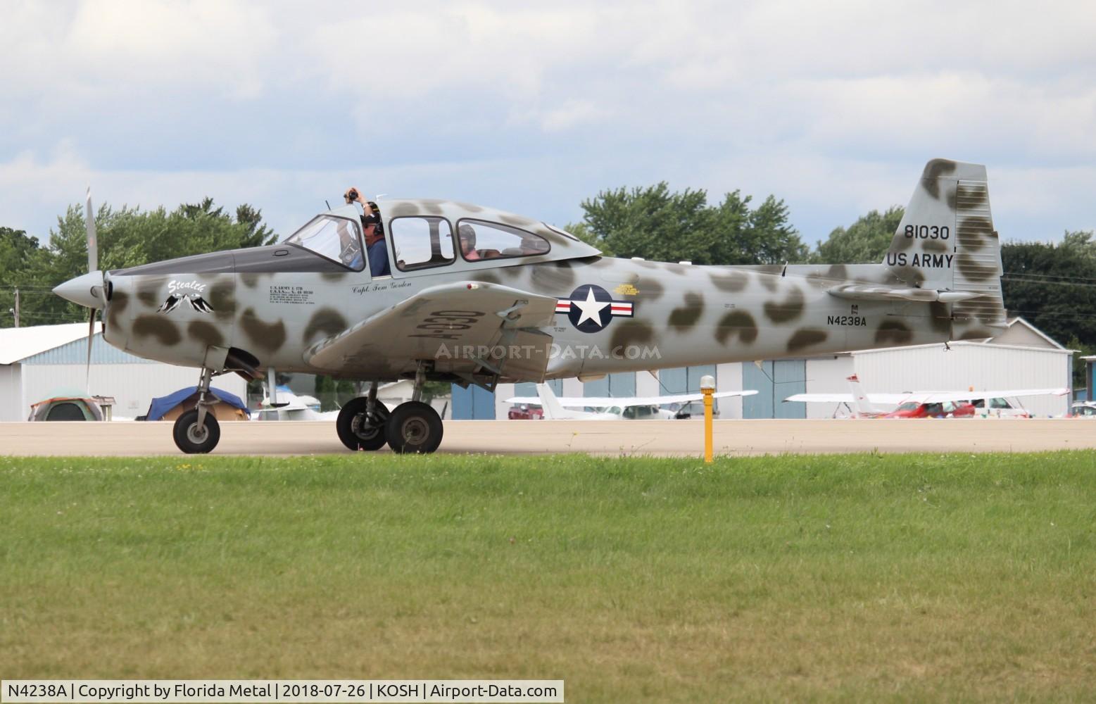 N4238A, Ryan Navion A C/N NAV-4-1736, EAA OSH 2018