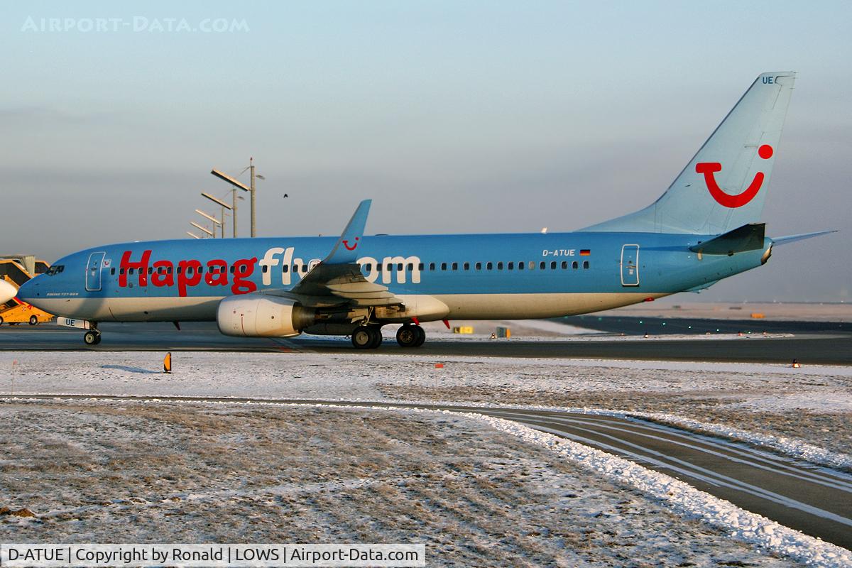 D-ATUE, 2006 Boeing 737-8K5 C/N 34686, at salzburg