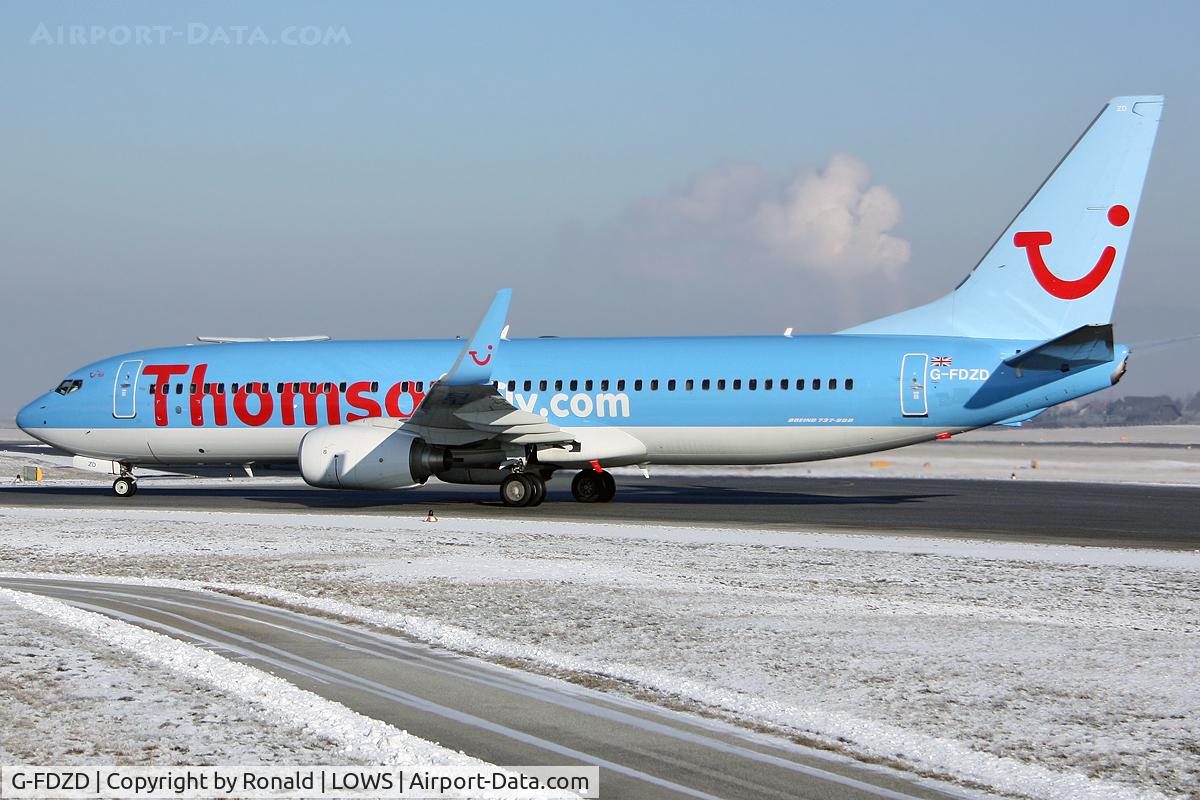 G-FDZD, 2007 Boeing 737-8K5 C/N 35132, at salzburg
