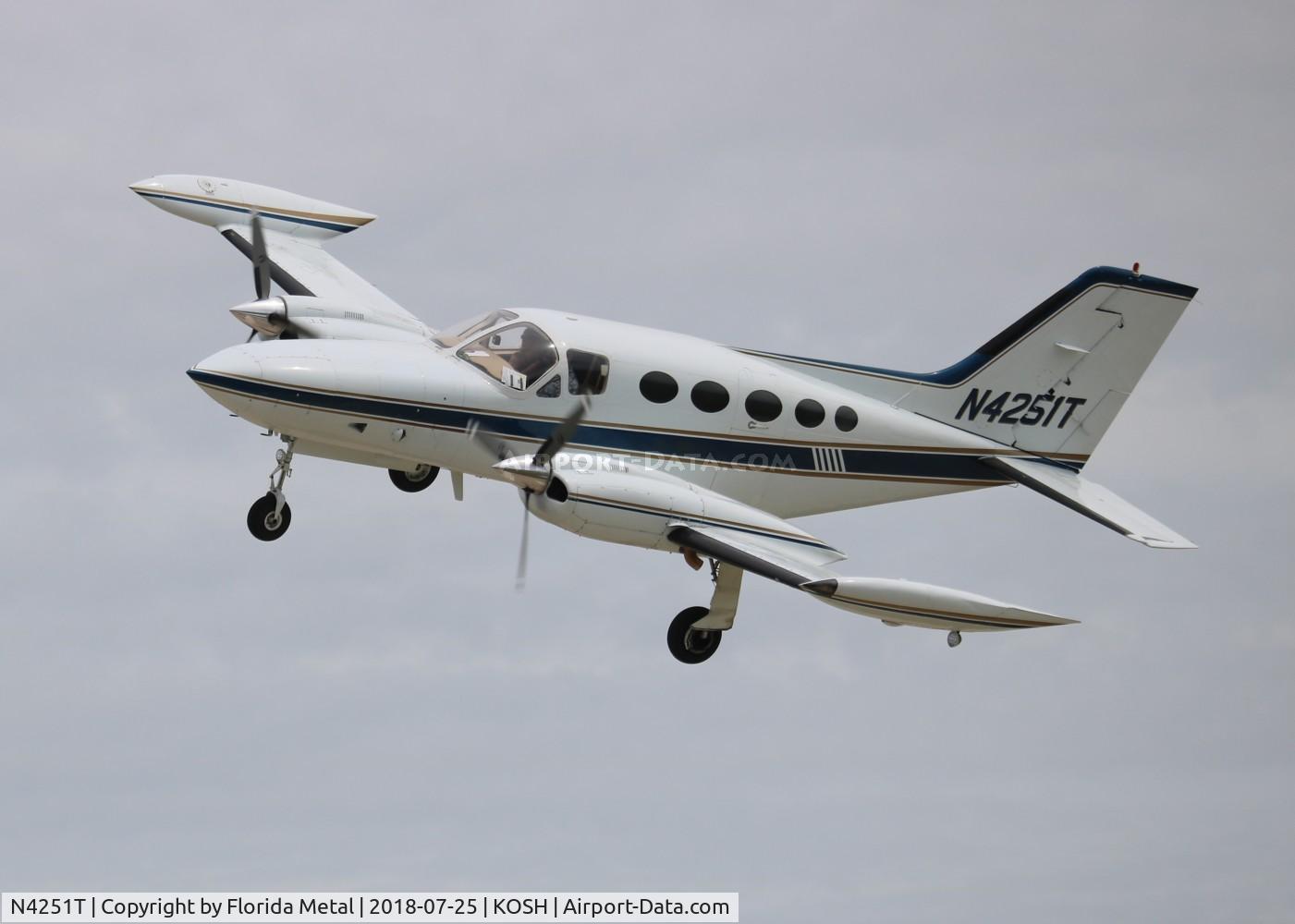 N4251T, 1973 Cessna 421B Golden Eagle C/N 421B0533, EAA OSH 2018