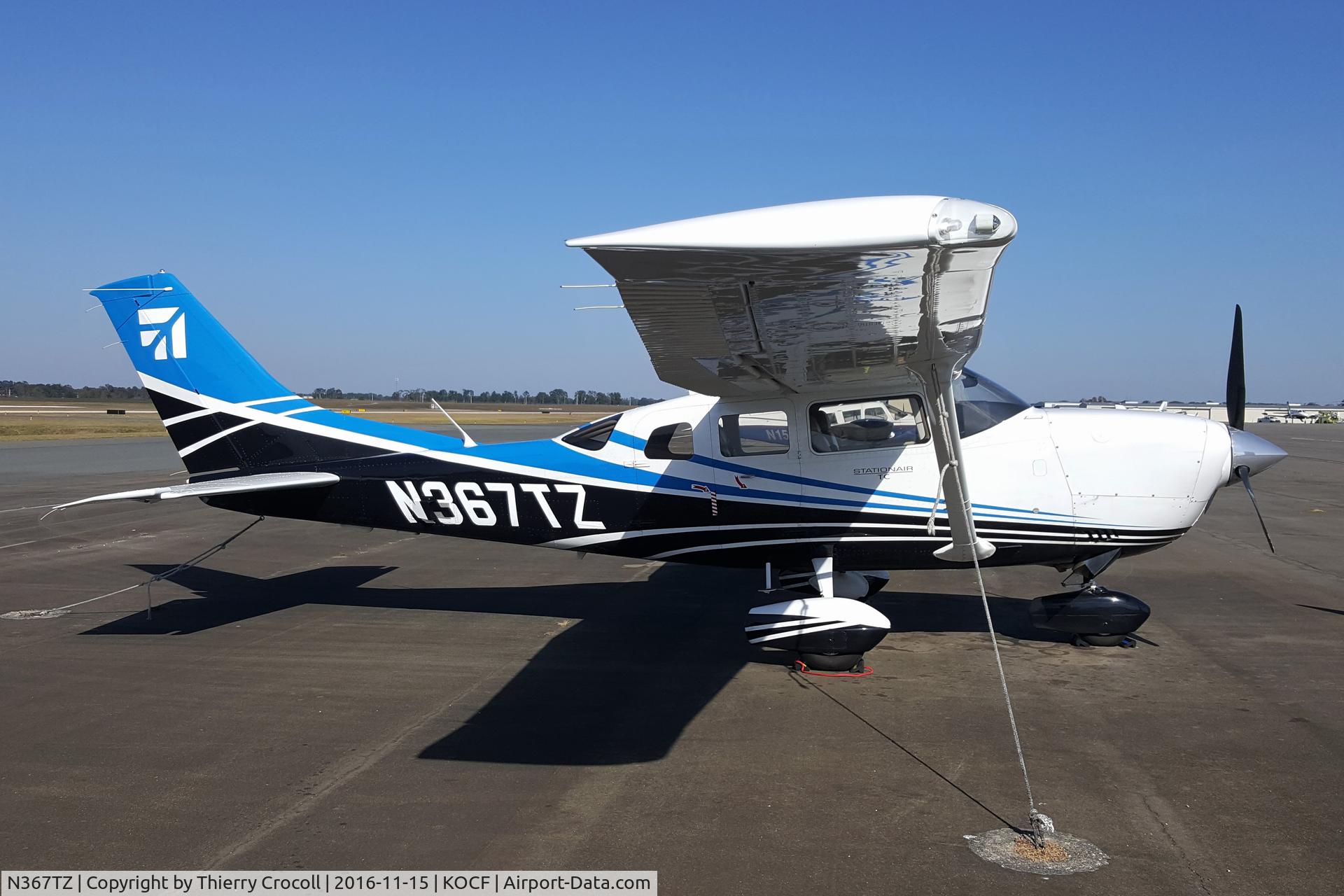 N367TZ, Cessna T206H Turbo Stationair C/N T20609167, Parked on the ramp at Ocala Airport, FL USA
