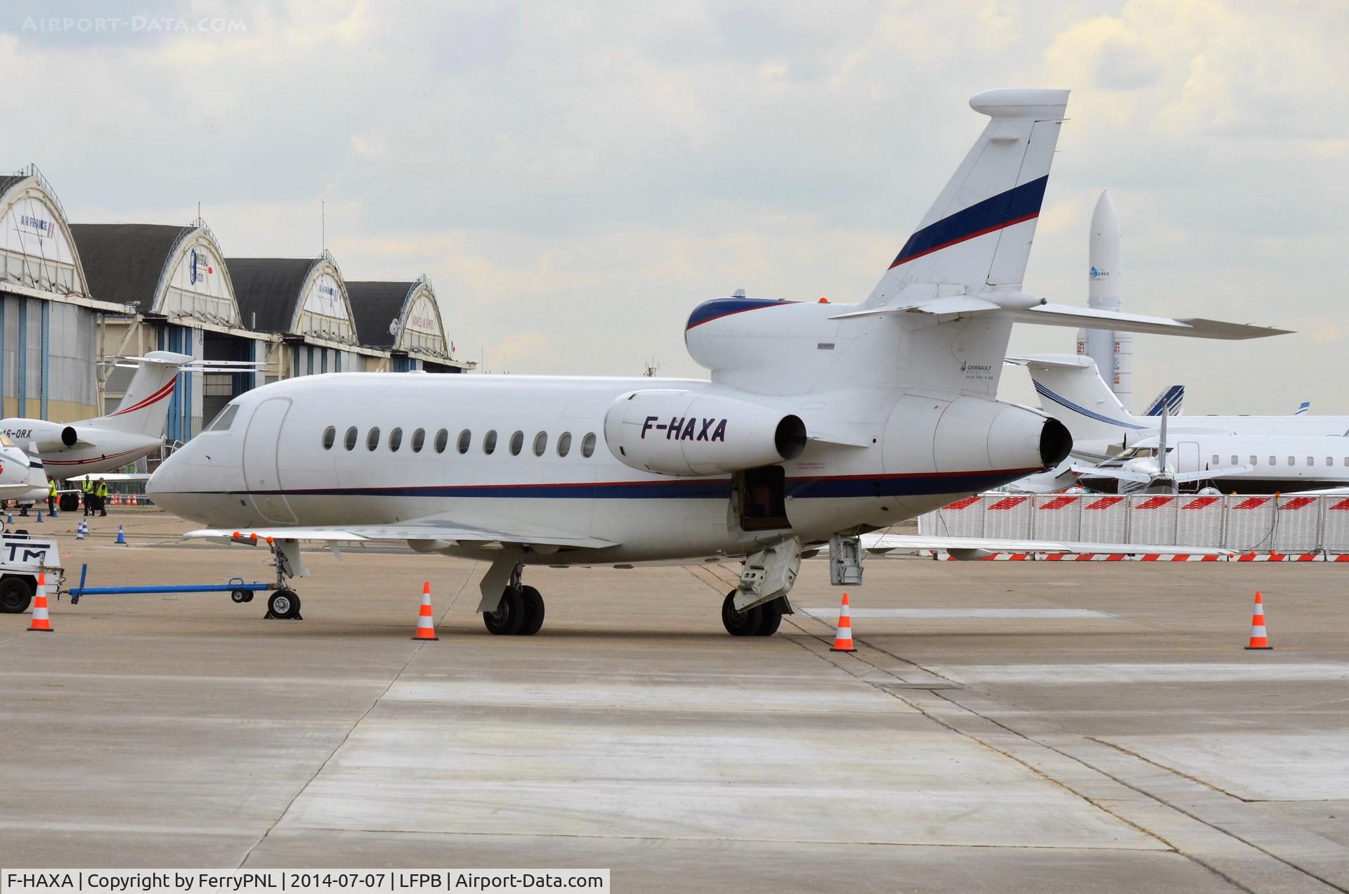 F-HAXA, 1997 Dassault Falcon 900EX C/N 12, Falcon 900EX under tow