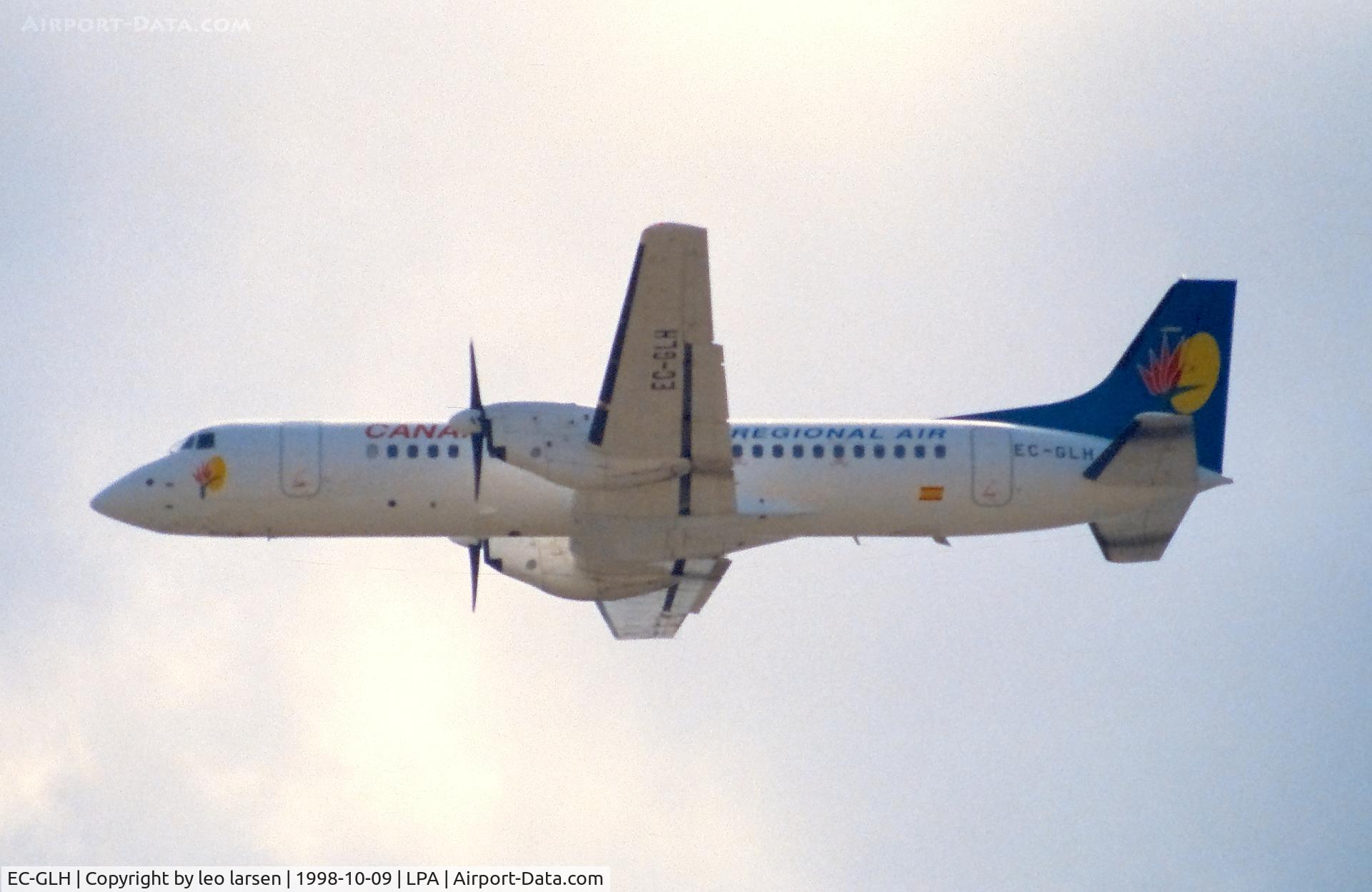 EC-GLH, 1991 British Aerospace ATP C/N 2042, Las Palmas 9.10.1998