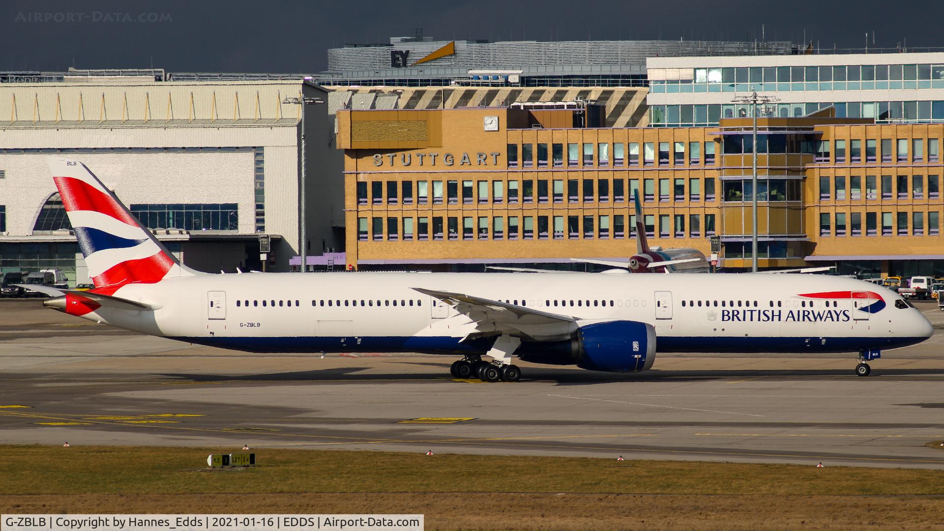 G-ZBLB, 2019 Boeing 787-10 Dreamliner C/N 60638, G-ZBLB 787-10 taxing at EDDS
