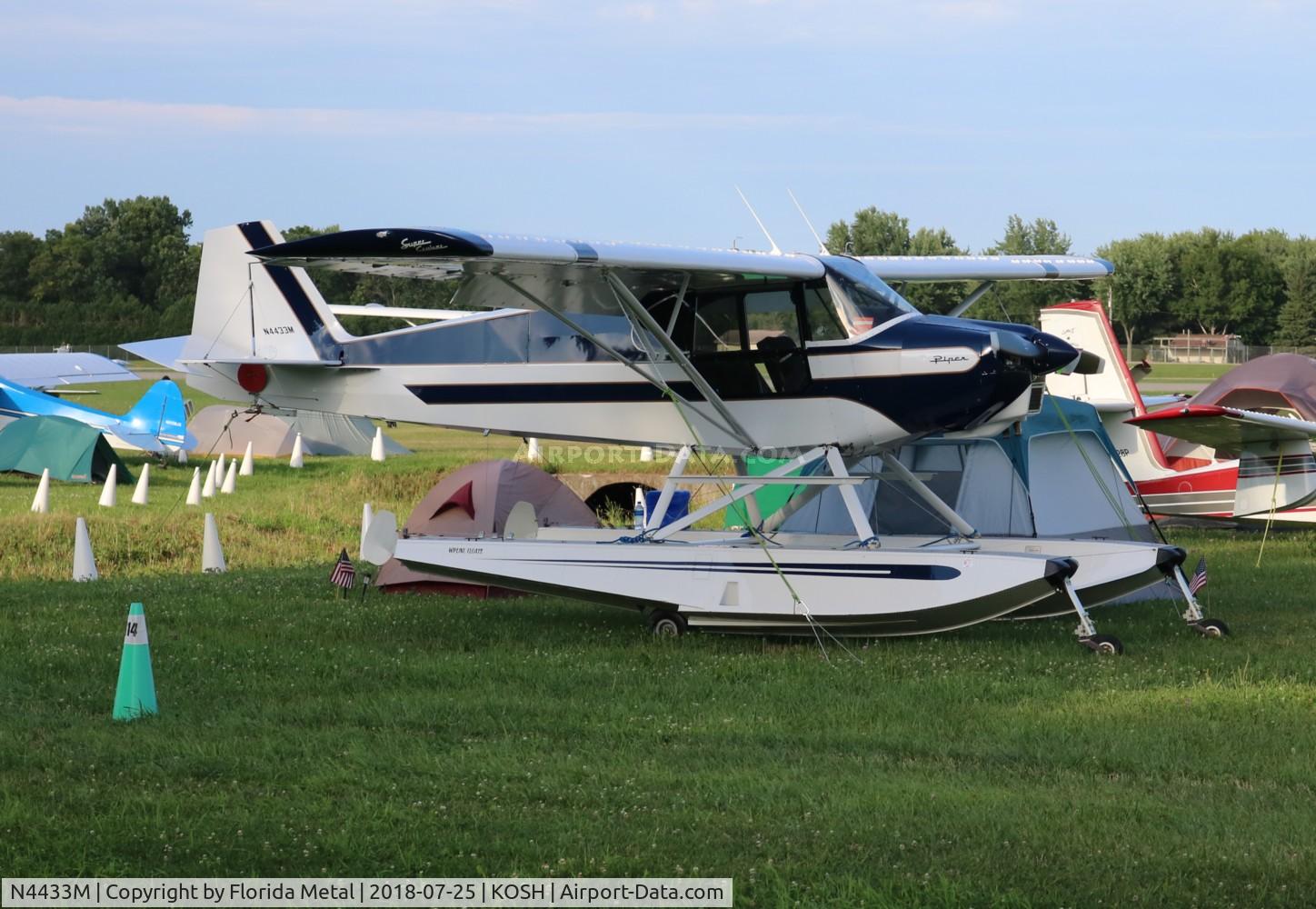 N4433M, 1947 Piper PA-12 Super Cruiser C/N 12-3386, EAA OSH 2018