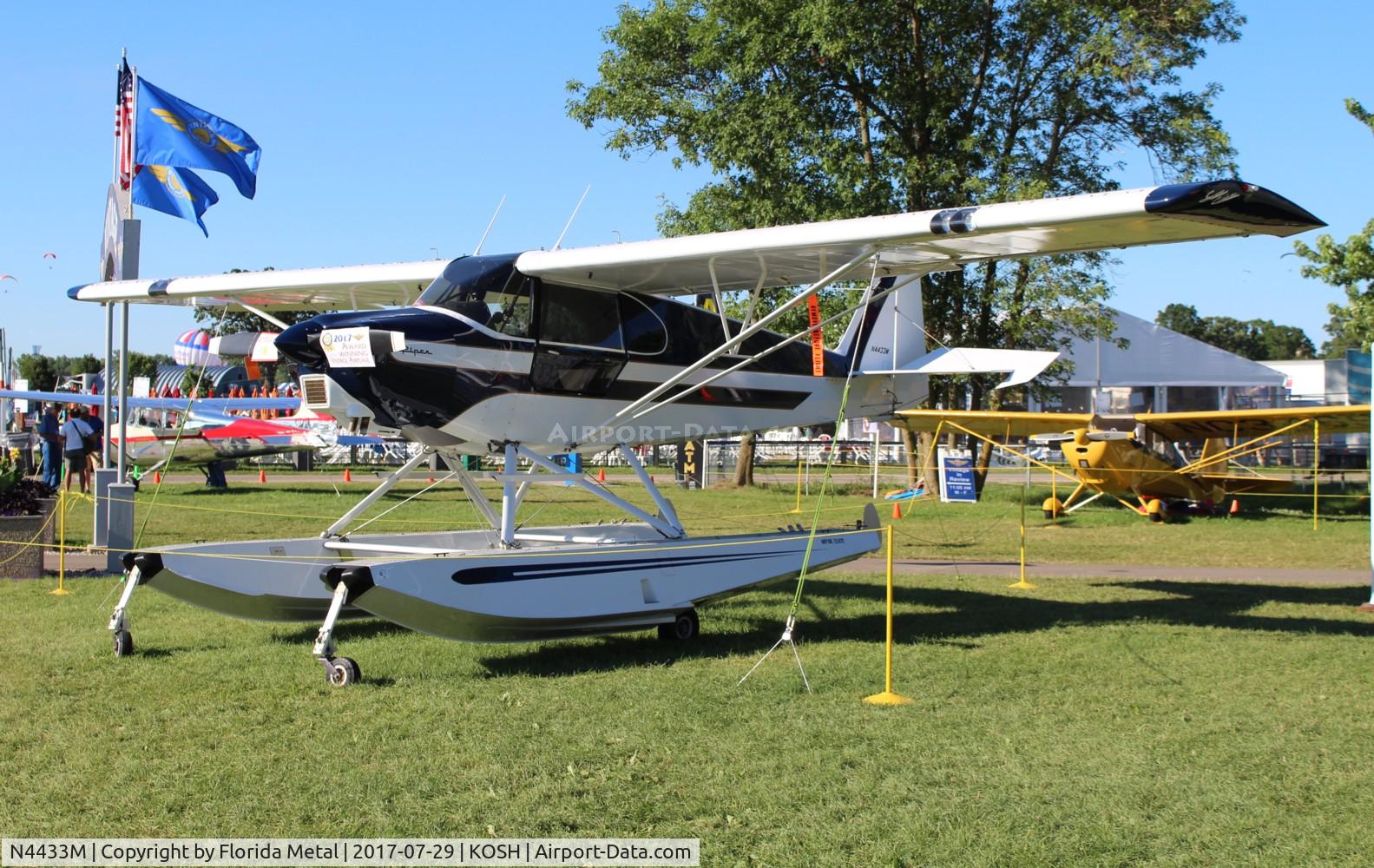 N4433M, 1947 Piper PA-12 Super Cruiser C/N 12-3386, EAA OSH 2017