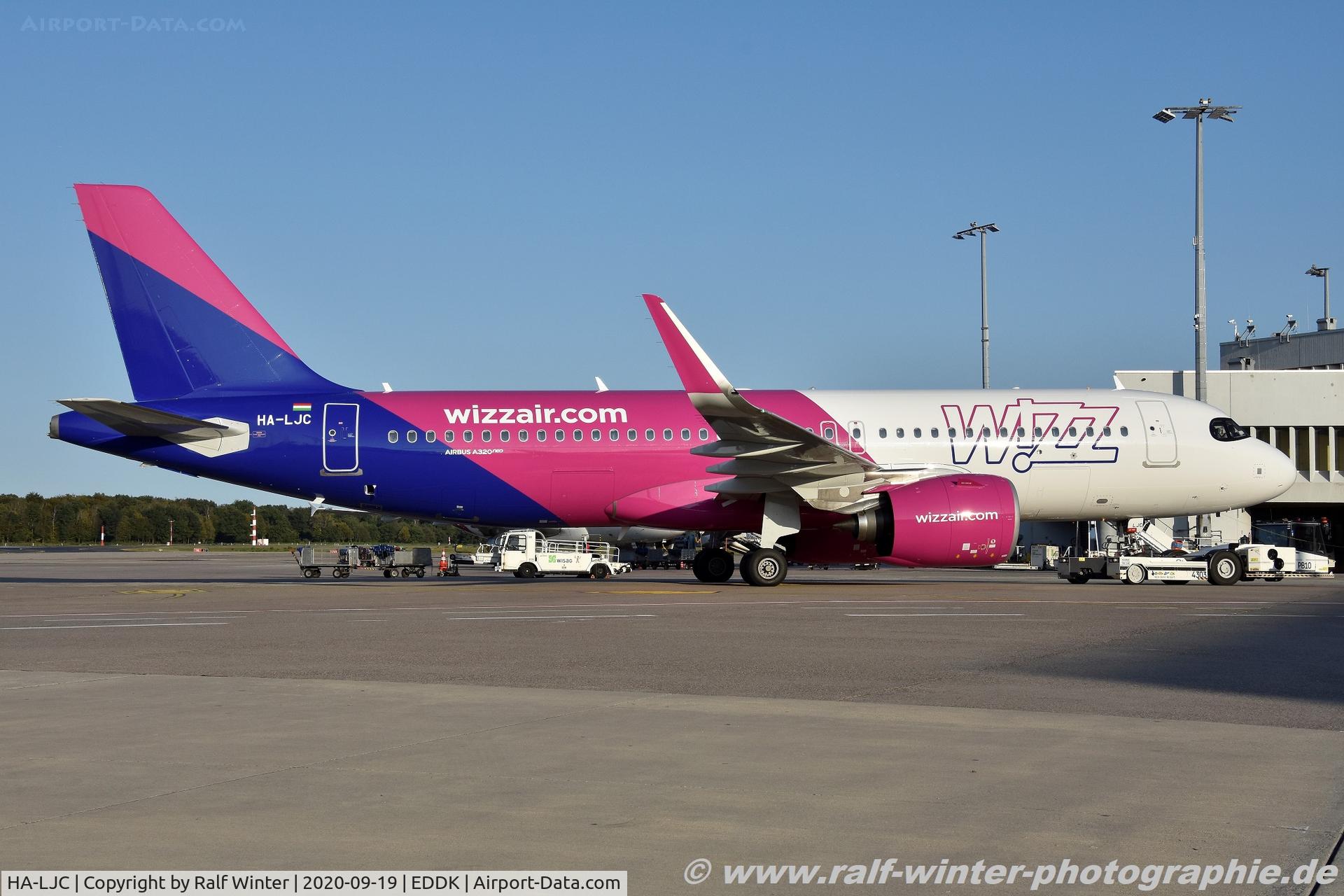 HA-LJC, 2020 Airbus A320-271N C/N 10112, Airbus A320-271N - W6 WZZ Wizz Air - 10112 - HA-LJC - 19.09.2020 - CGN
