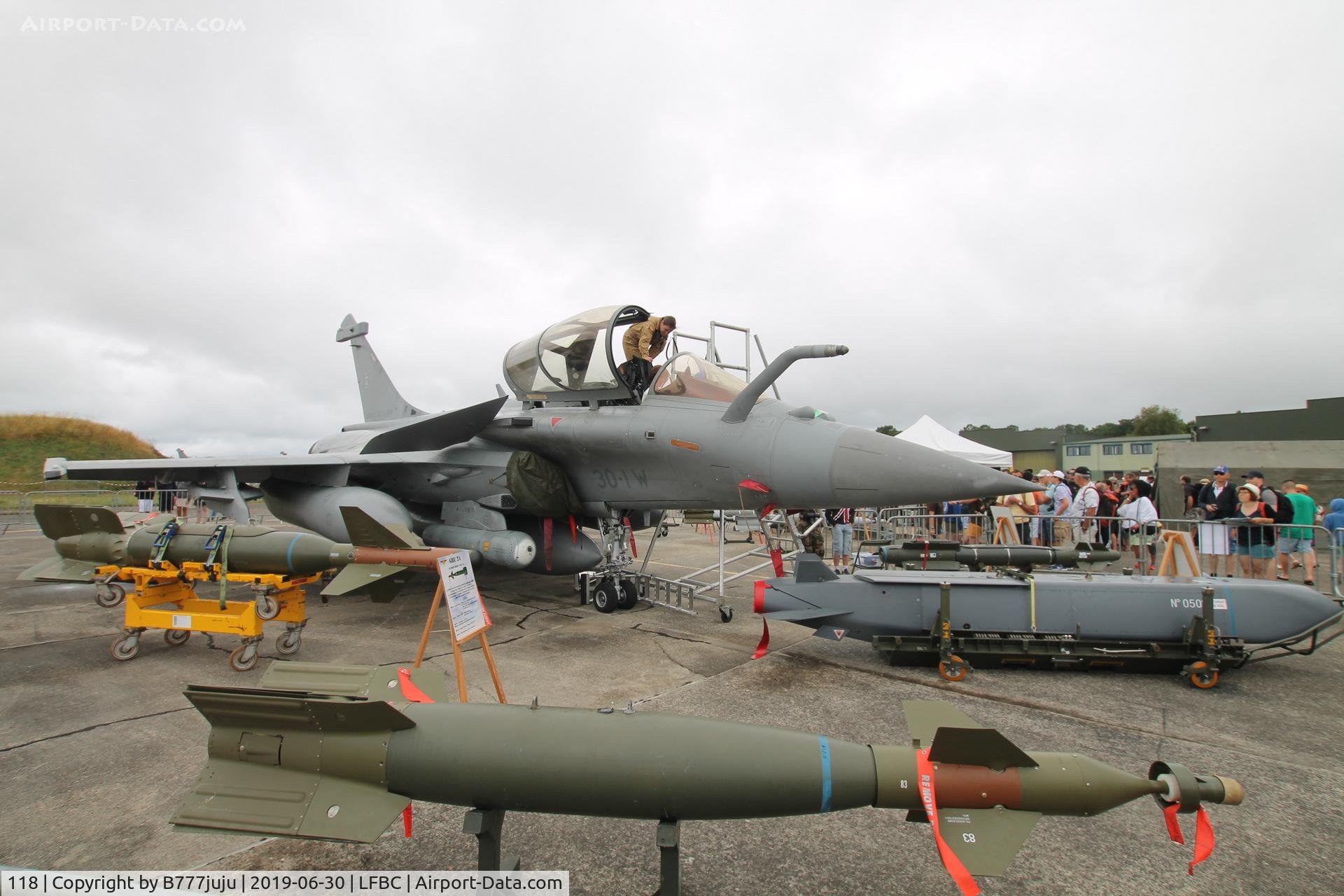 118, Dassault Rafale C C/N 118, at Cazaux Airshow