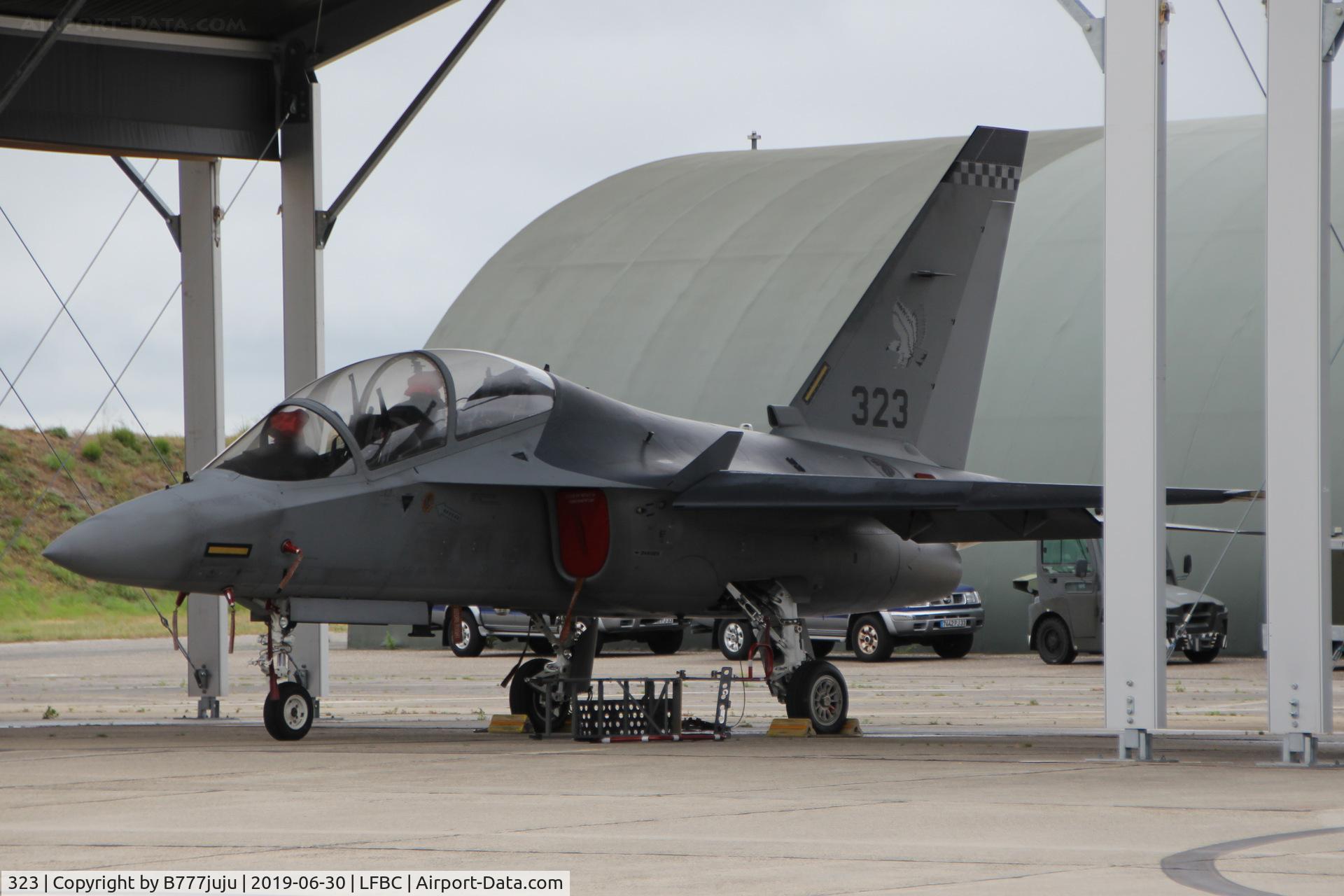 323, Alenia Aermacchi M-346 Master C/N 323, at Cazaux Airshow