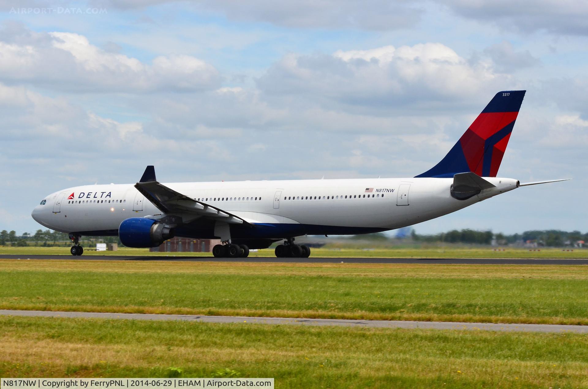 N817NW, 2007 Airbus A330-323 C/N 0843, Departure of DL A333