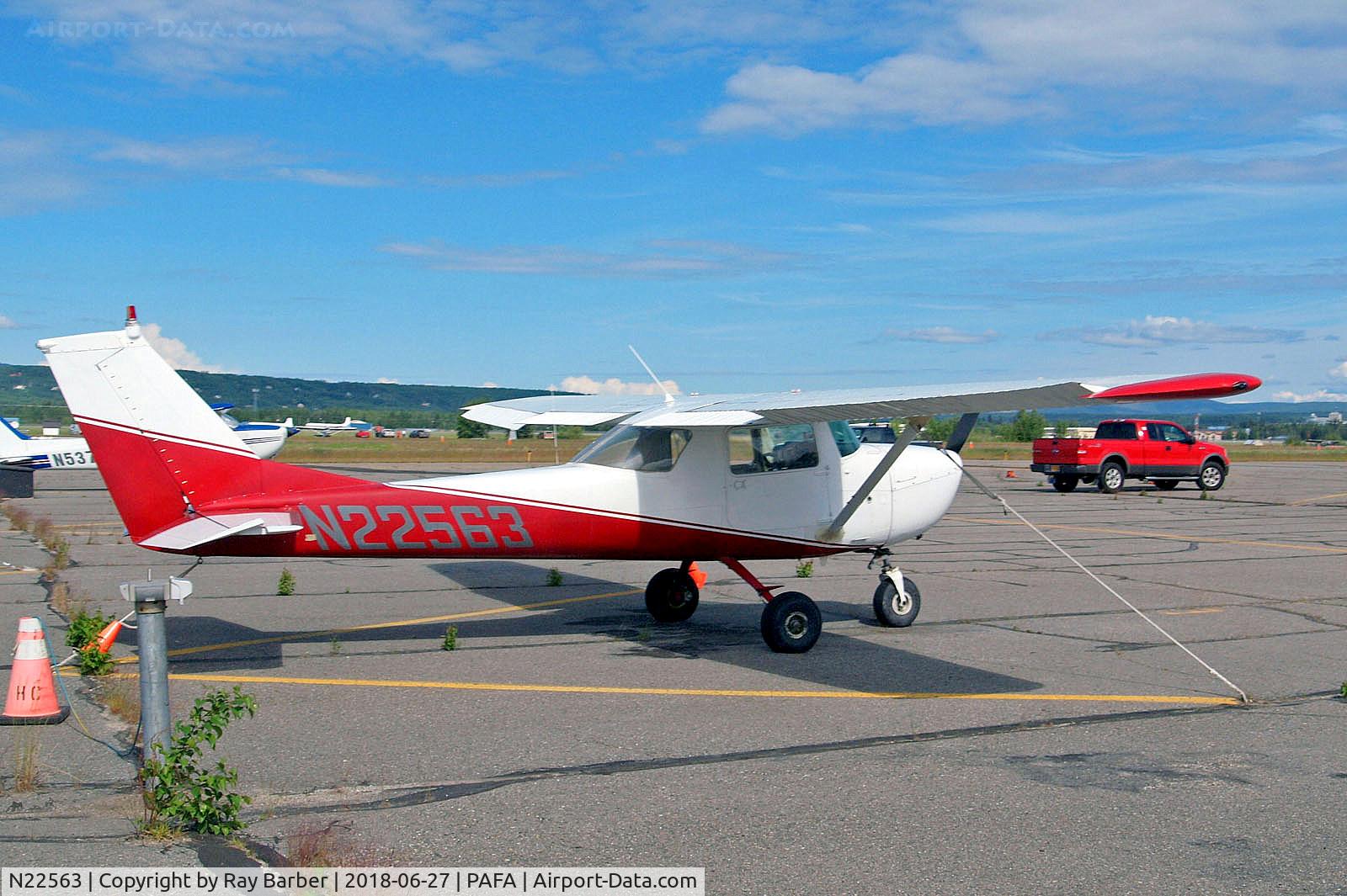 N22563, 1968 Cessna 150H C/N 15068364, N22563   Cessna 150H [150-68364] Fairbanks Int'l~N 27/06/2018