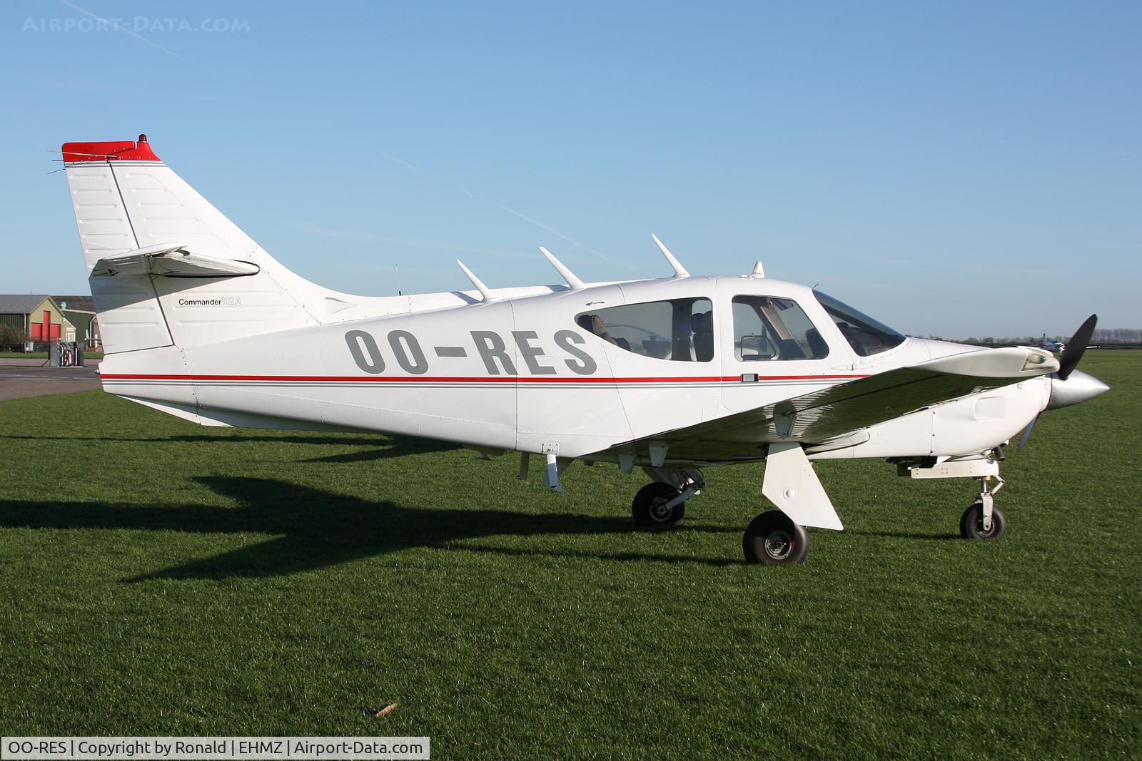 OO-RES, 1975 Rockwell International 112TC Commander Commander C/N 373, at ehmz