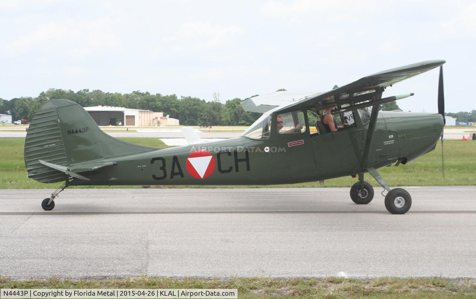 N4443P, 1951 Cessna L-19 O-1 Bird Dog C/N 23079, SNF LAL 2015