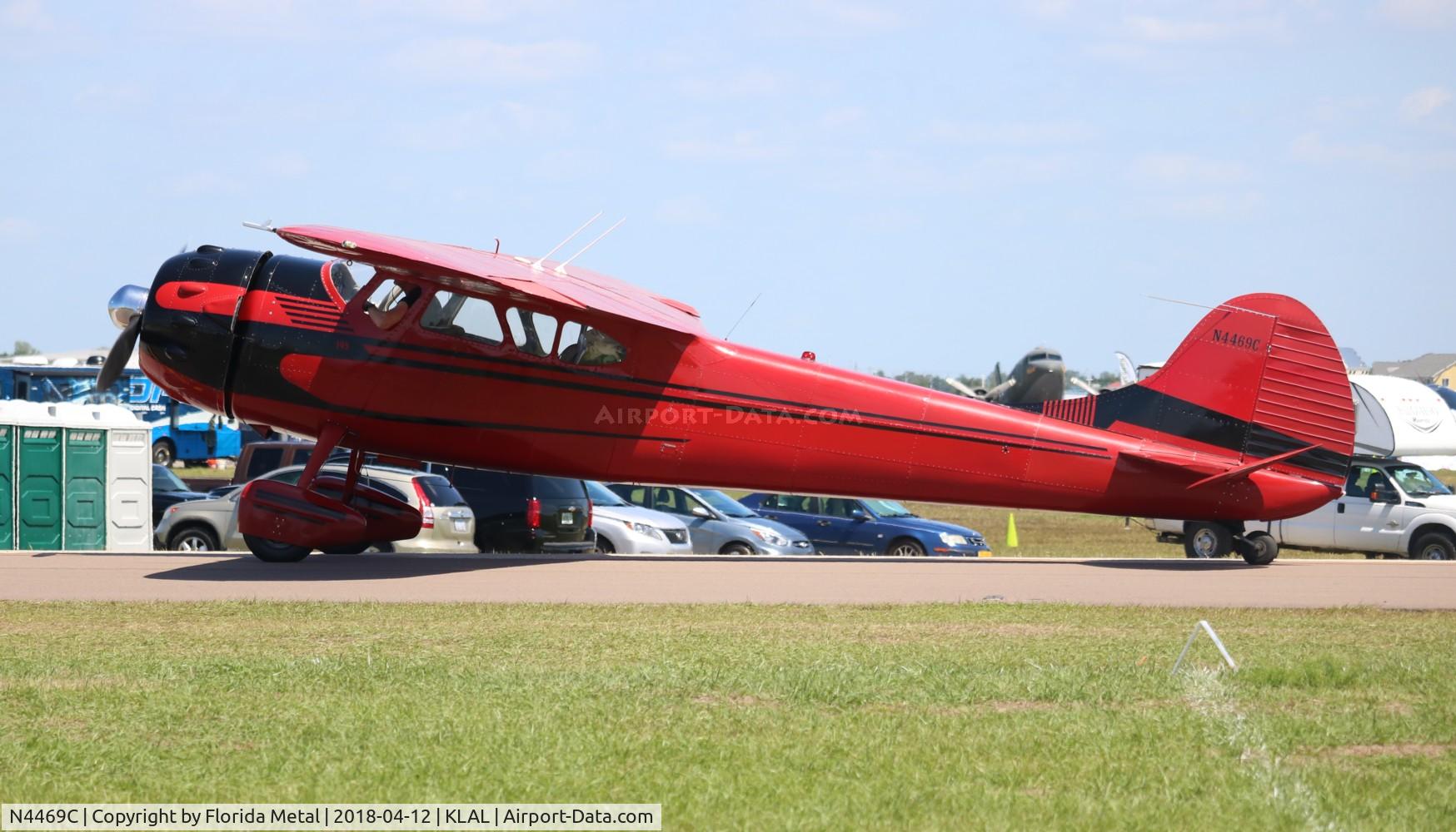 N4469C, 1953 Cessna 195B Businessliner C/N 16054, SNF LAL 2018