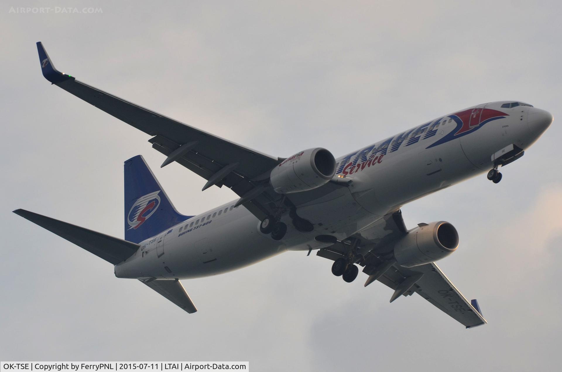 OK-TSE, 2014 Boeing 737-81D C/N 39437, Travel Service B738