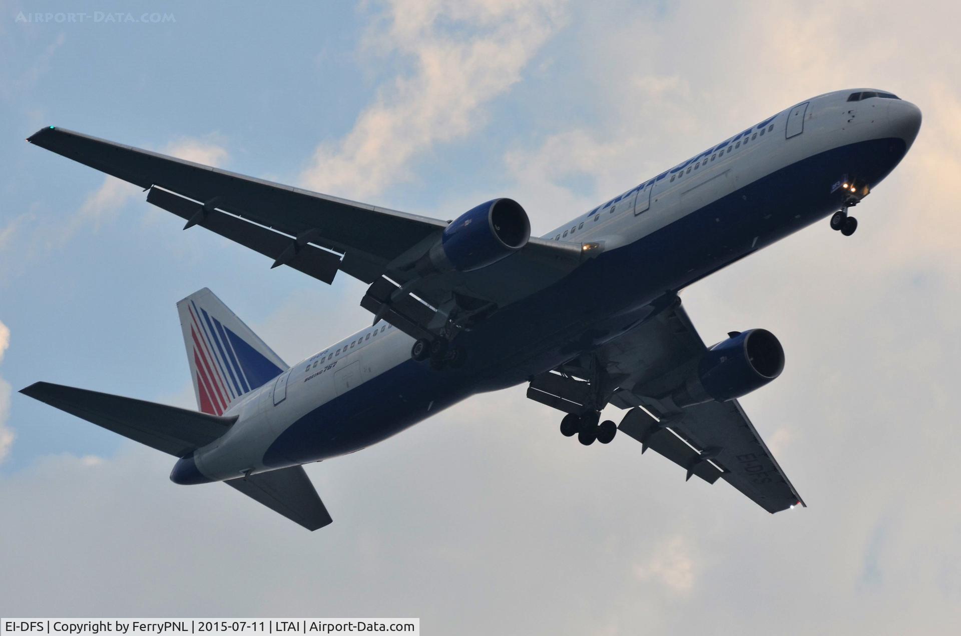 EI-DFS, 1991 Boeing 767-33A C/N 25346, Transaero B763
