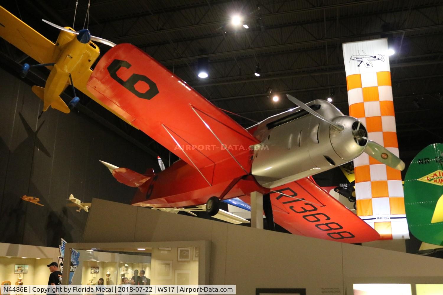 N4486E, Wittman D-12 Bonzo C/N 3, EAA Museum 2018