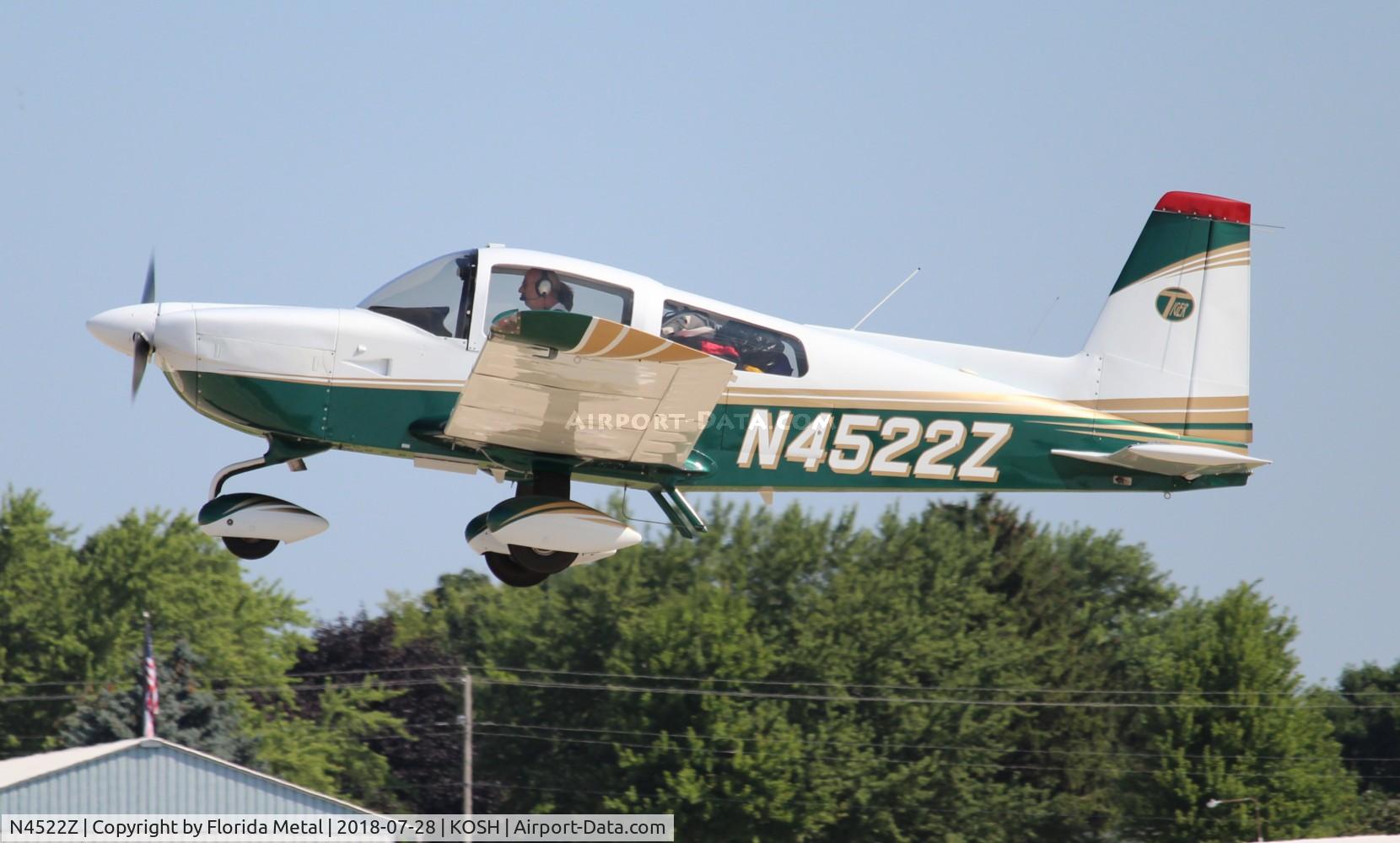 N4522Z, 1979 Gulfstream American AA-5B Tiger C/N AA5B-1087, EAA OSH 2018
