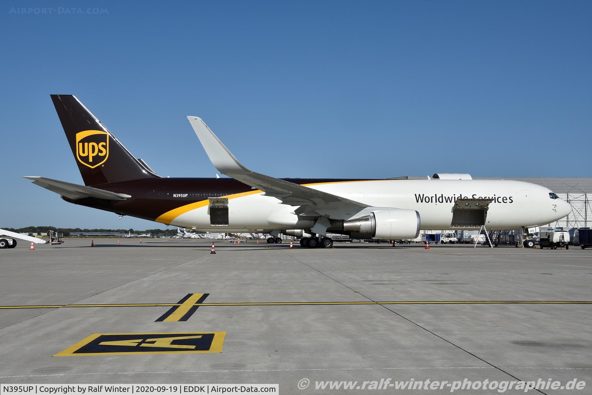 N395UP, 1998 Boeing 767-316ER (BDSF) C/N 29229, Boeing 767-316ER (BDSF) (W) - 5X UPS United Parcel Service - 29229 - N395UP - 19.09.2020 - CGN