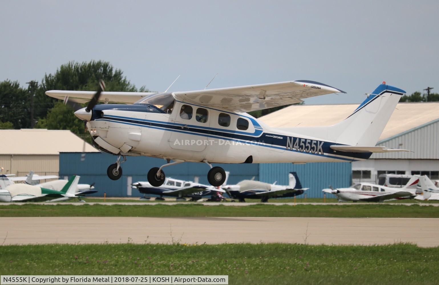 N4555K, 1979 Cessna P210N Pressurised Centurion C/N P21000217, EAA OSH 2018