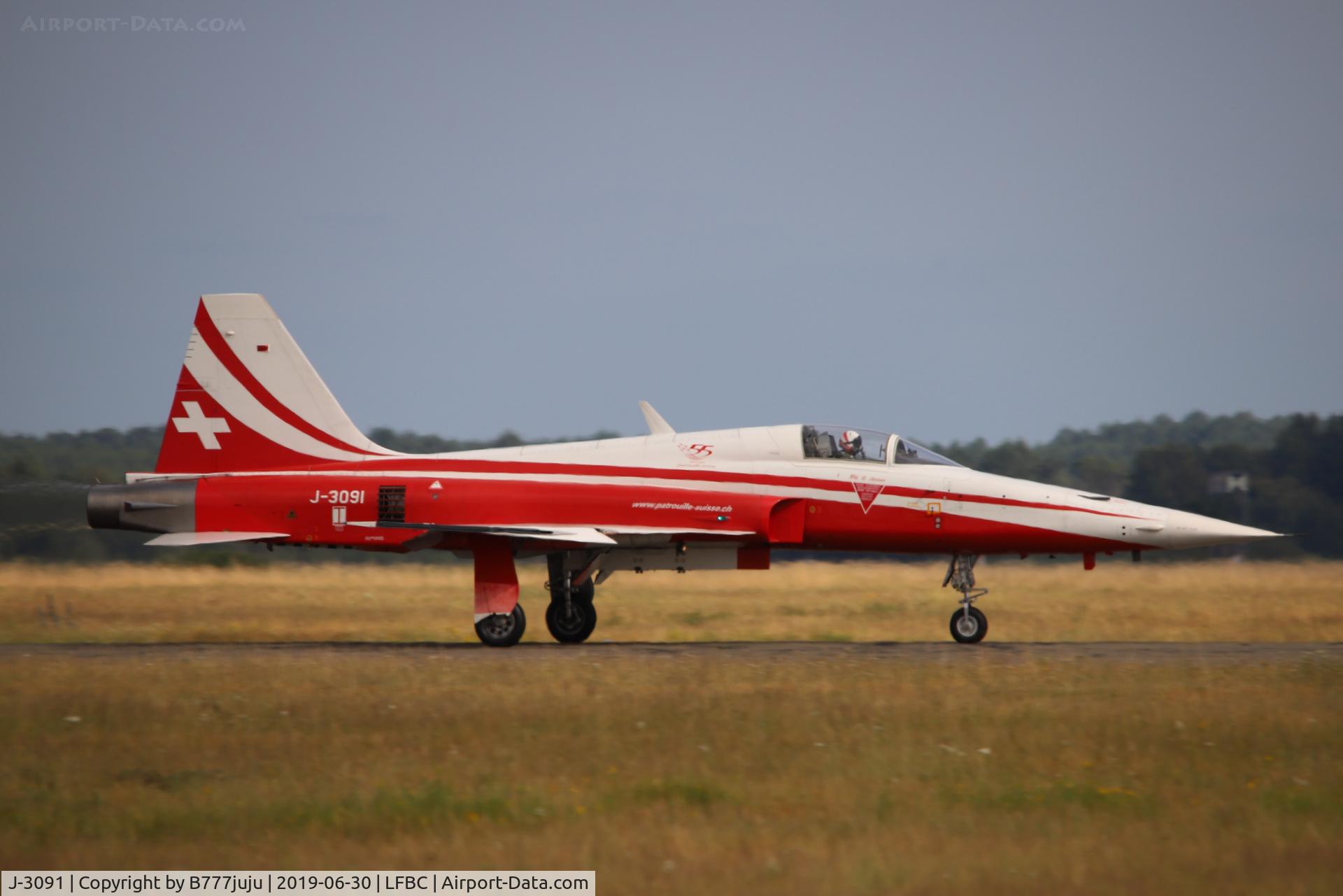 J-3091, Northrop F-5E Tiger II C/N L.1091, at Cazaux Airshow