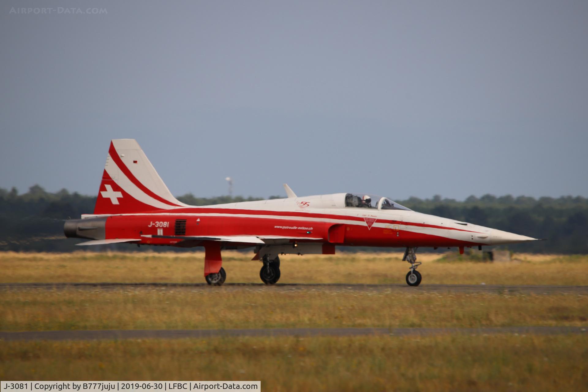 J-3081, Northrop F-5E Tiger II C/N L.1081, at Cazaux Airshow
