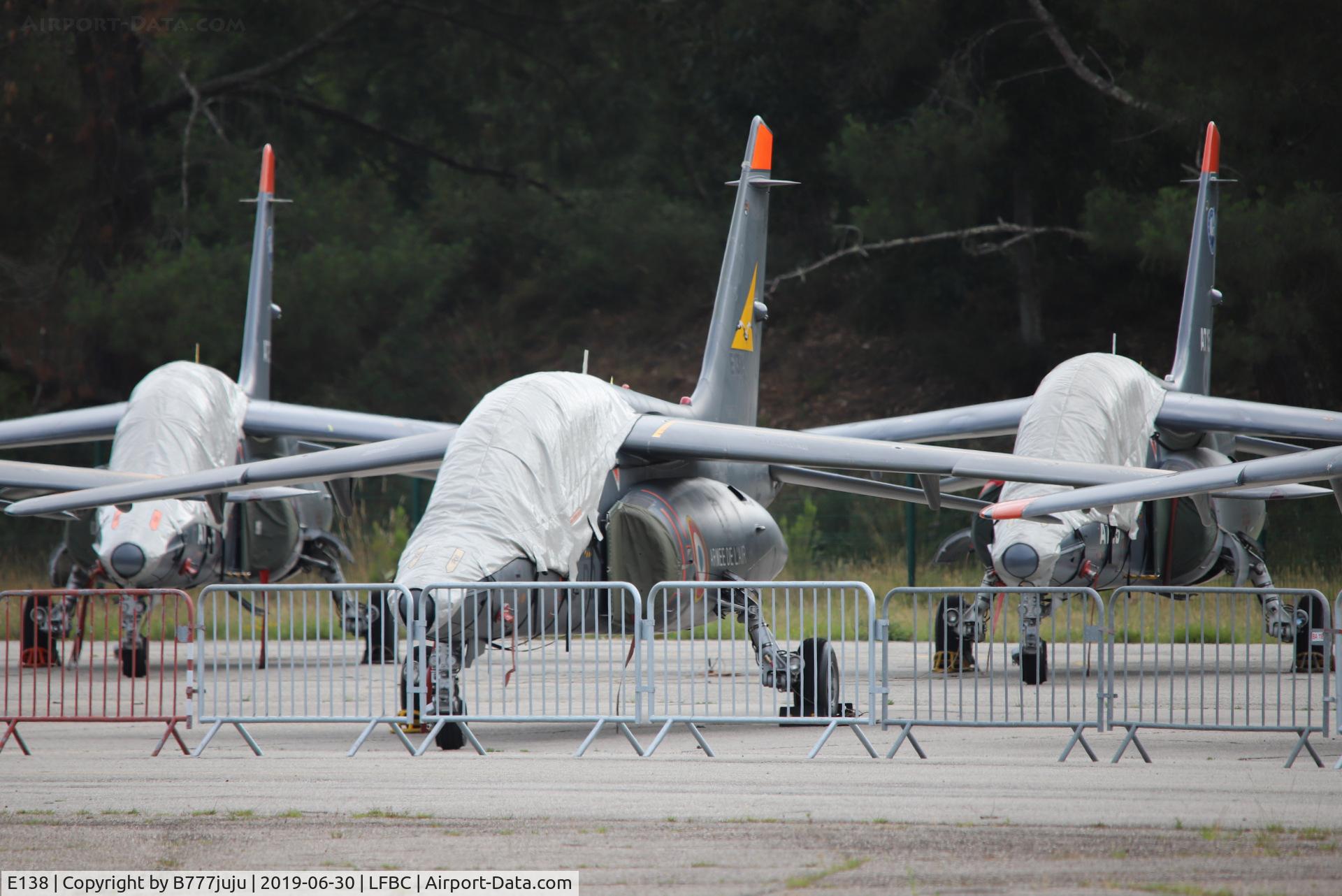E138, Dassault-Dornier Alpha Jet E C/N E138, at Cazaux Airshow