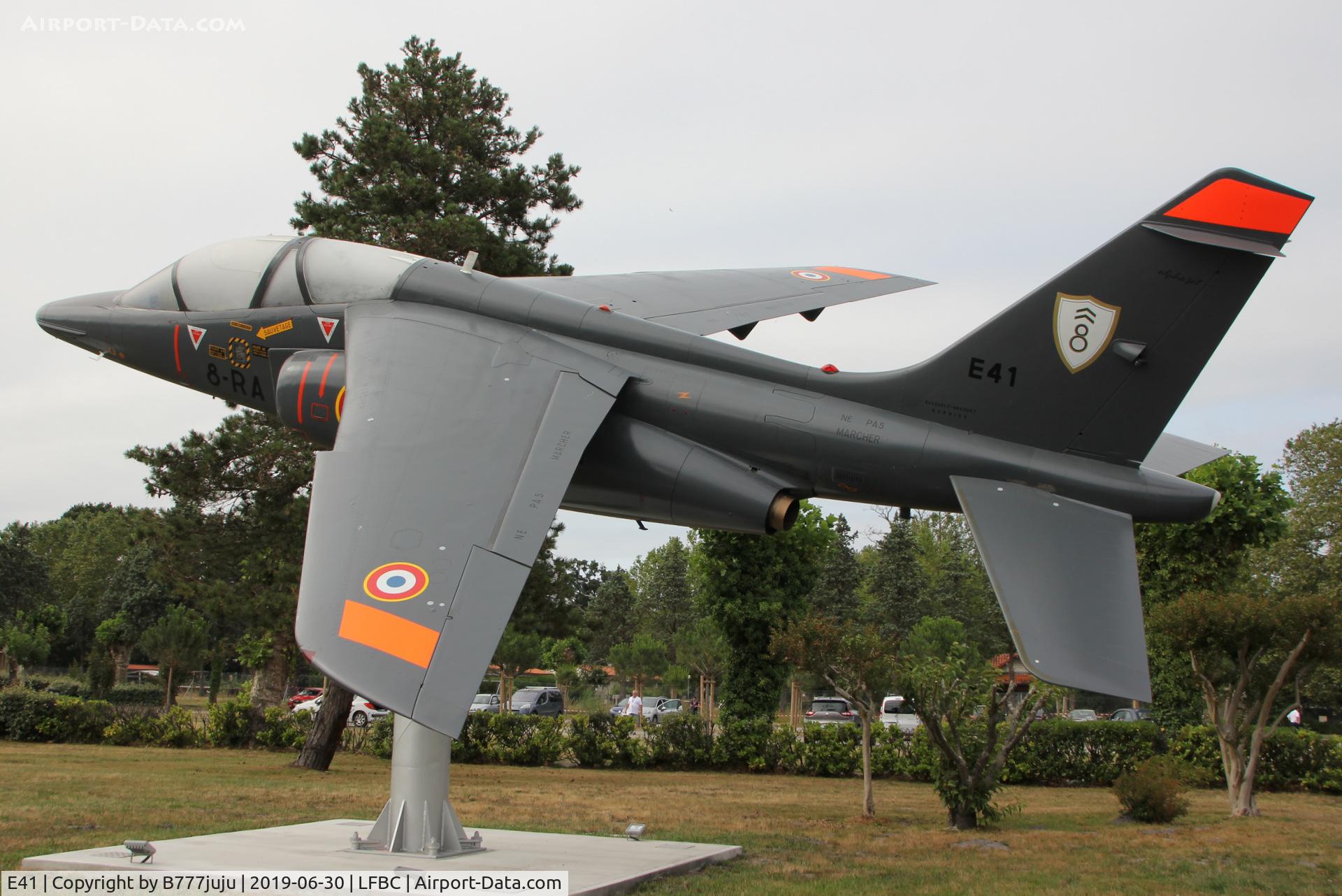 E41, Dassault-Dornier Alpha Jet E C/N E41, at Cazaux Airshow