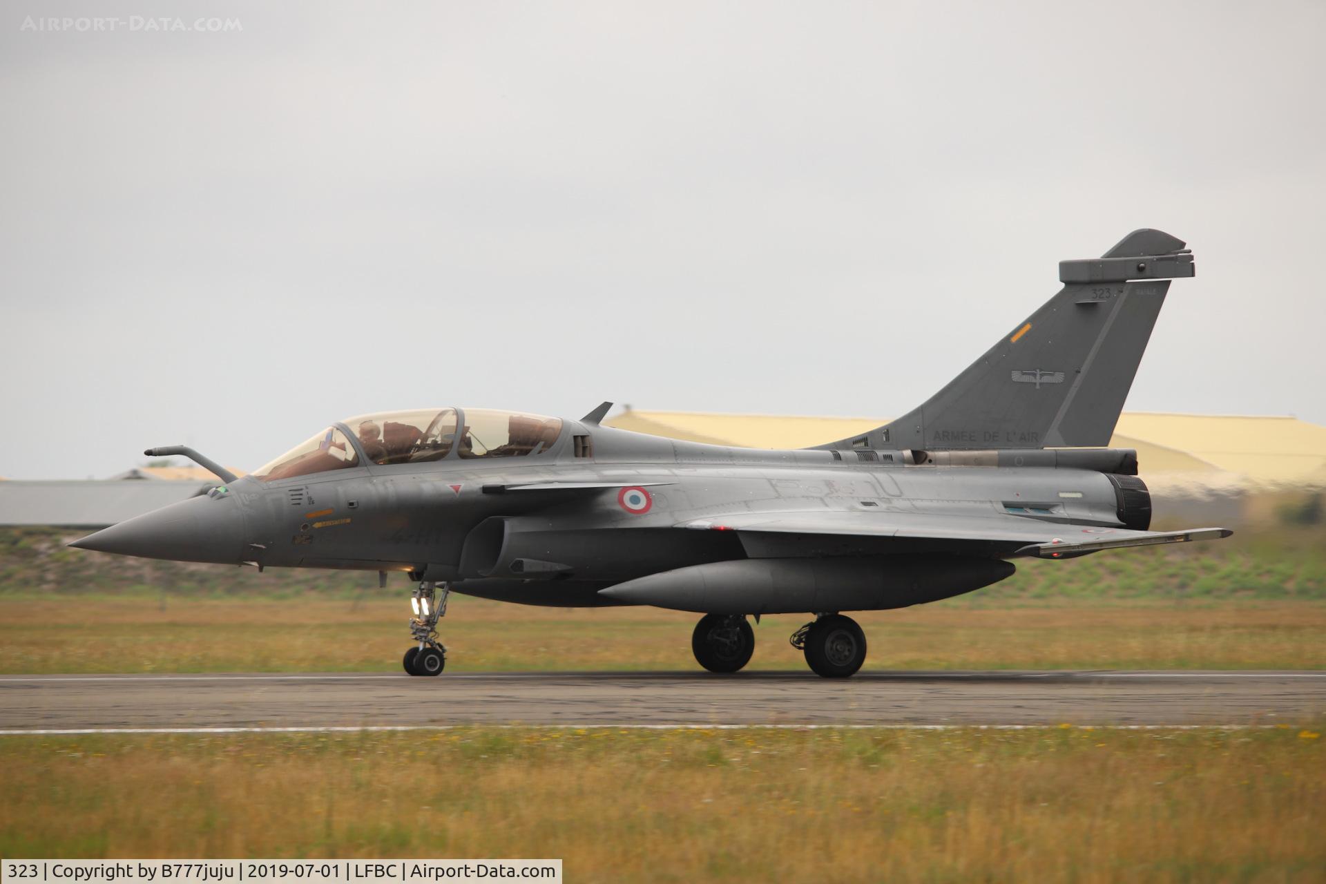 323, Dassault Rafale B C/N 323, at Cazaux Airshow