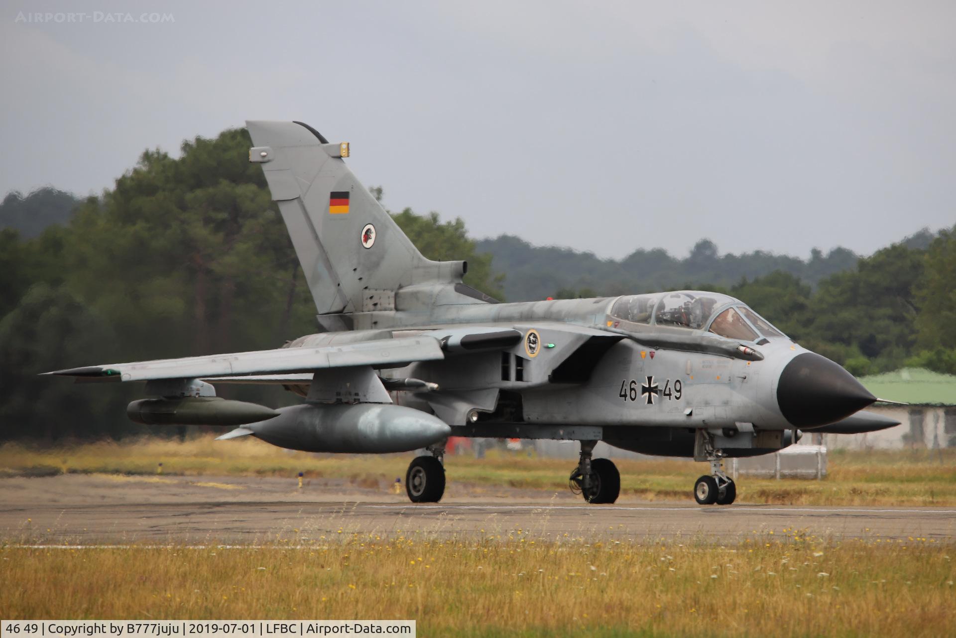 46 49, Panavia Tornado ECR C/N 884/GS282/4349, at Cazaux Airshow