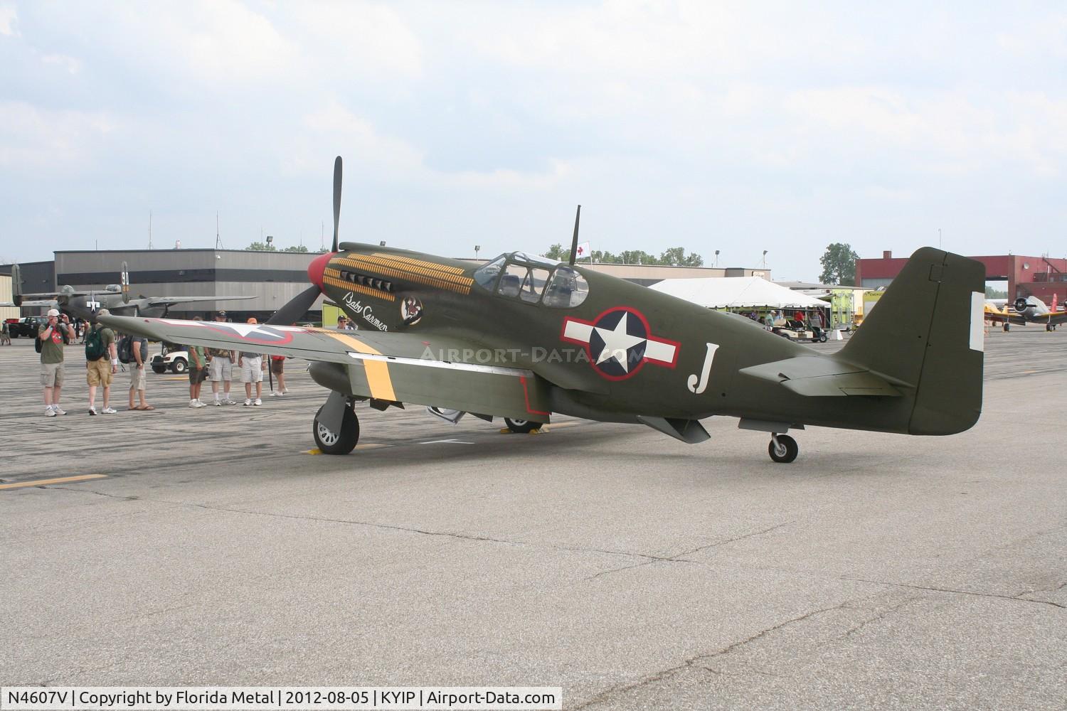 N4607V, 1942 North American A-36A Apache C/N 97-15956, TOM YIP 2012