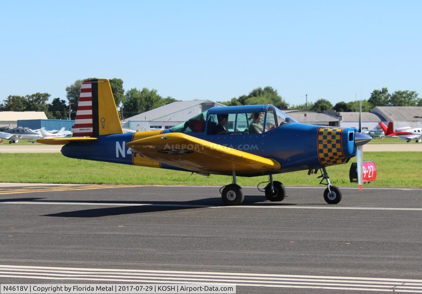 N4618V, 1977 Varga 2150A Kachina C/N VAC-83-77, EAA OSH 2017