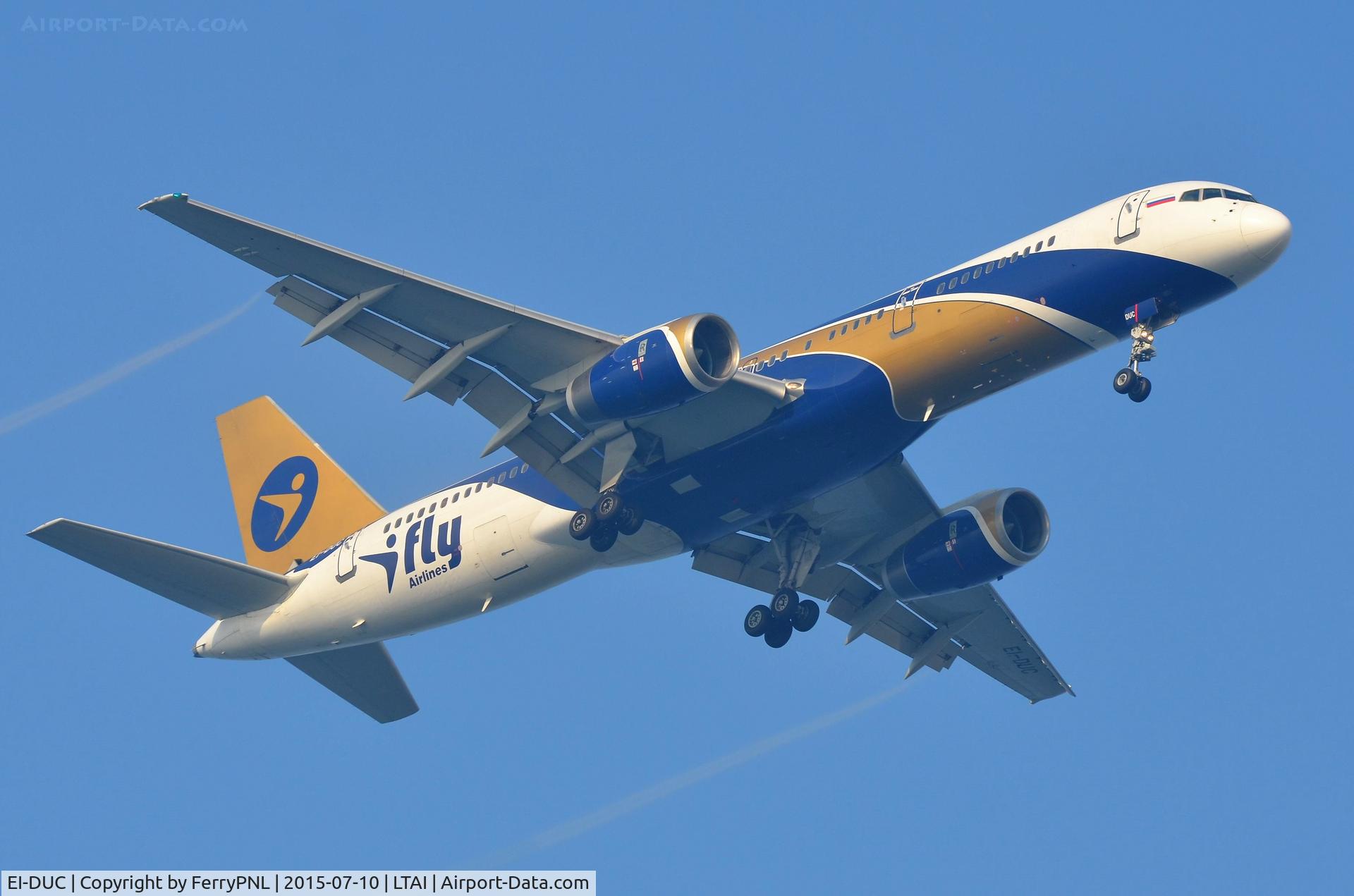 EI-DUC, 1999 Boeing 757-256 C/N 26248, I-Fly B752 on arrival