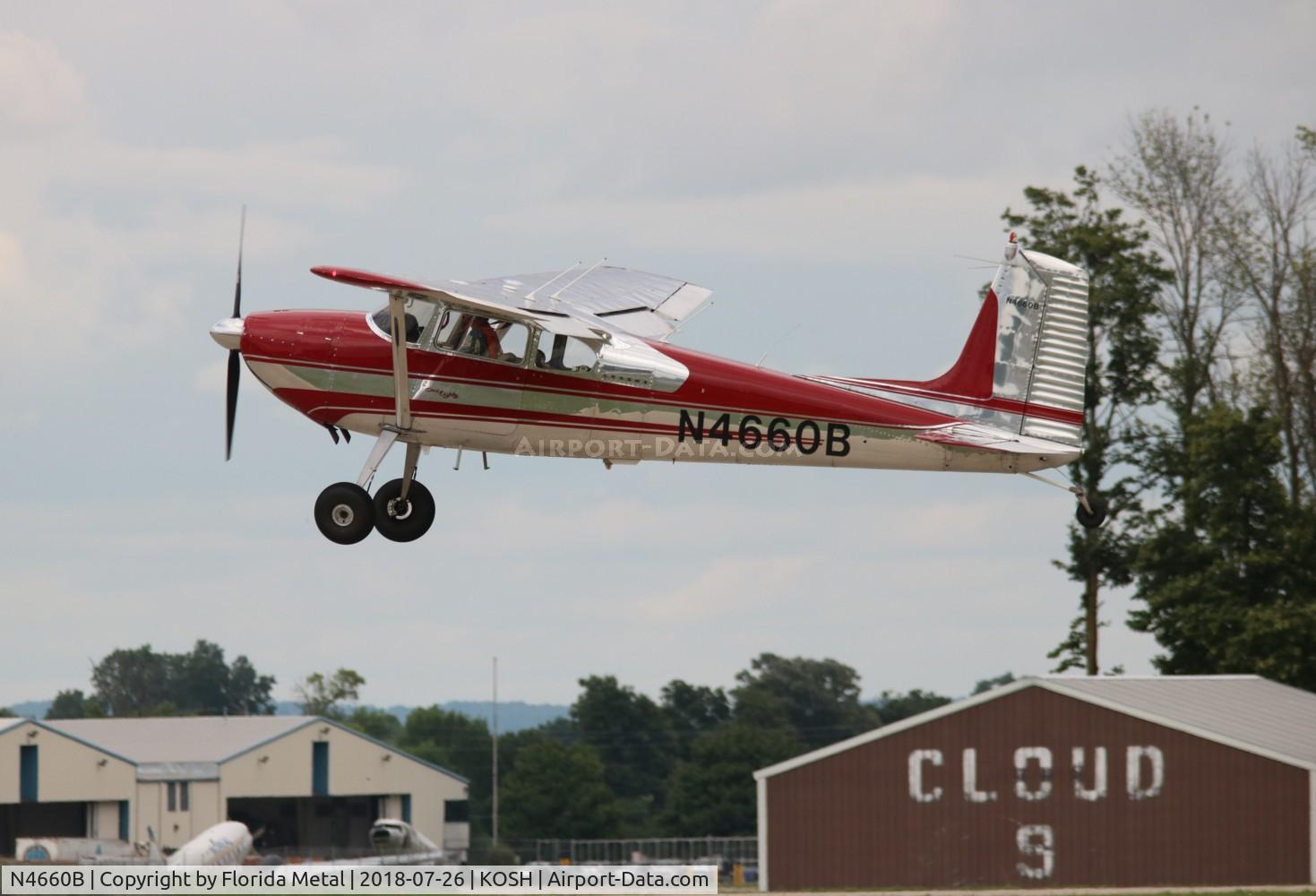 N4660B, 1955 Cessna 180 C/N 31558, EAA OSH 2018